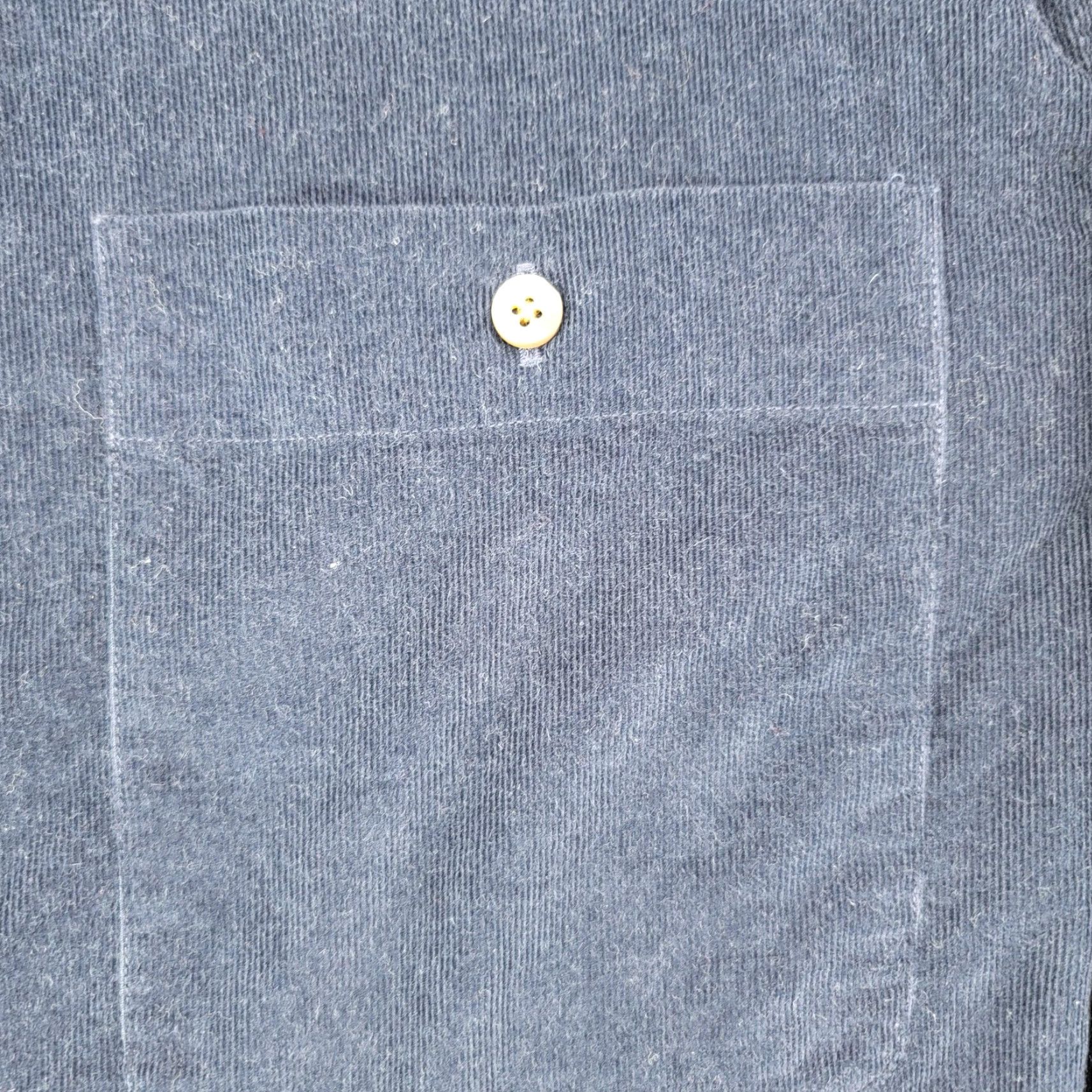 Lands' End Lands' End Shirt Mens Large Blue Corduroy Button Down Long Sleeve Casual Size US L / EU 52-54 / 3 - 2 Thumbnail