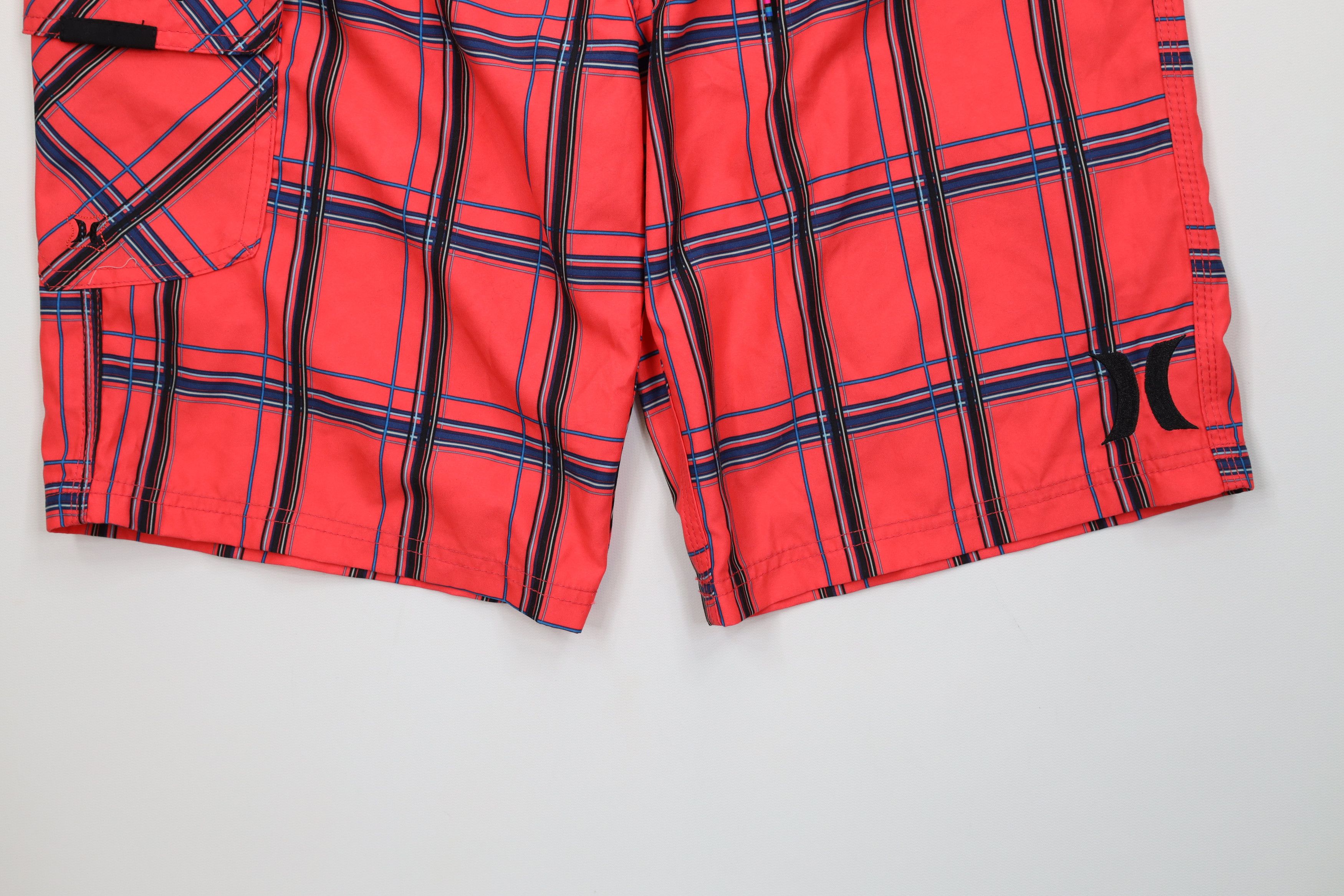 Hurley New Hurley Surfing Swimming Board Shorts Trunks Plaid Size US 31 - 4 Thumbnail