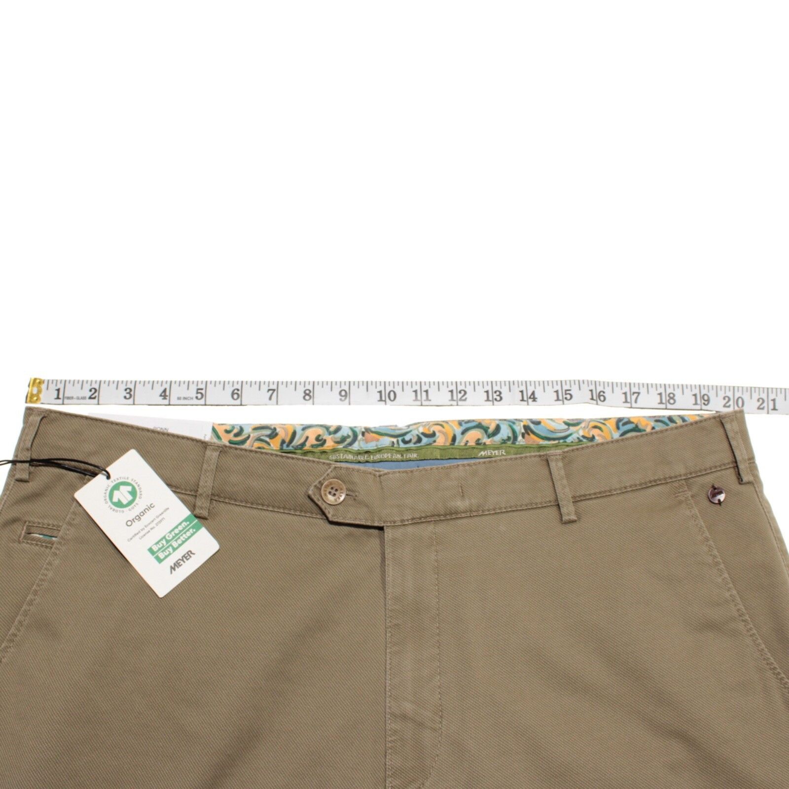Meyer New with tags Chino Size 40 US In Beige