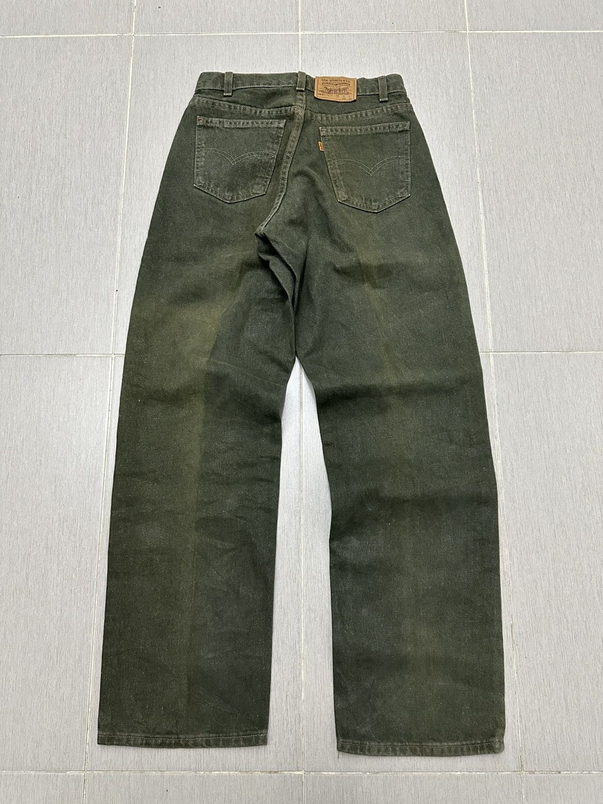 Levi's Distressed sunfaded vtg levis wide 565 oren tag Size US 29 - 2 Thumbnail