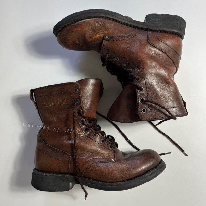 Dirk Bikkembergs Dirk Bikkembergs Men's Vintage Leather Boots Size US 8 / EU 41 - 1 Thumbnail