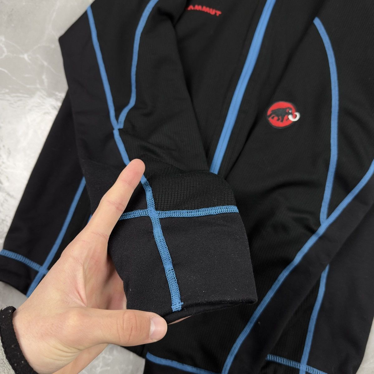 Mammut Mammut Eiger Extreme Black Full zip hooded fleece jacket Size US M / EU 48-50 / 2 - 7 Thumbnail