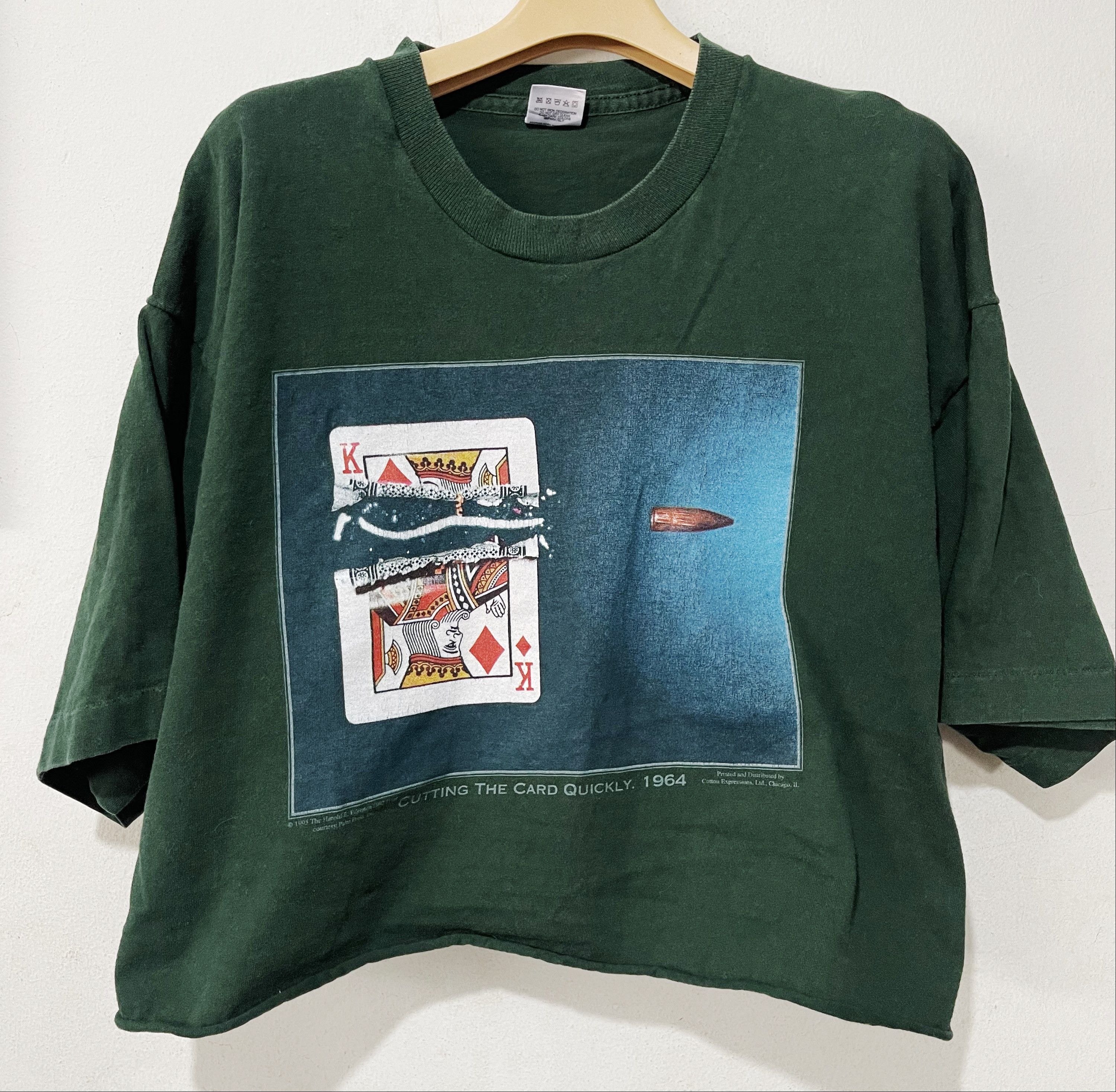 Arts & Science × Vintage Vintage 1995 Doc Edgerton Crop Top Size US XL / EU 56 / 4 - 1 Thumbnail
