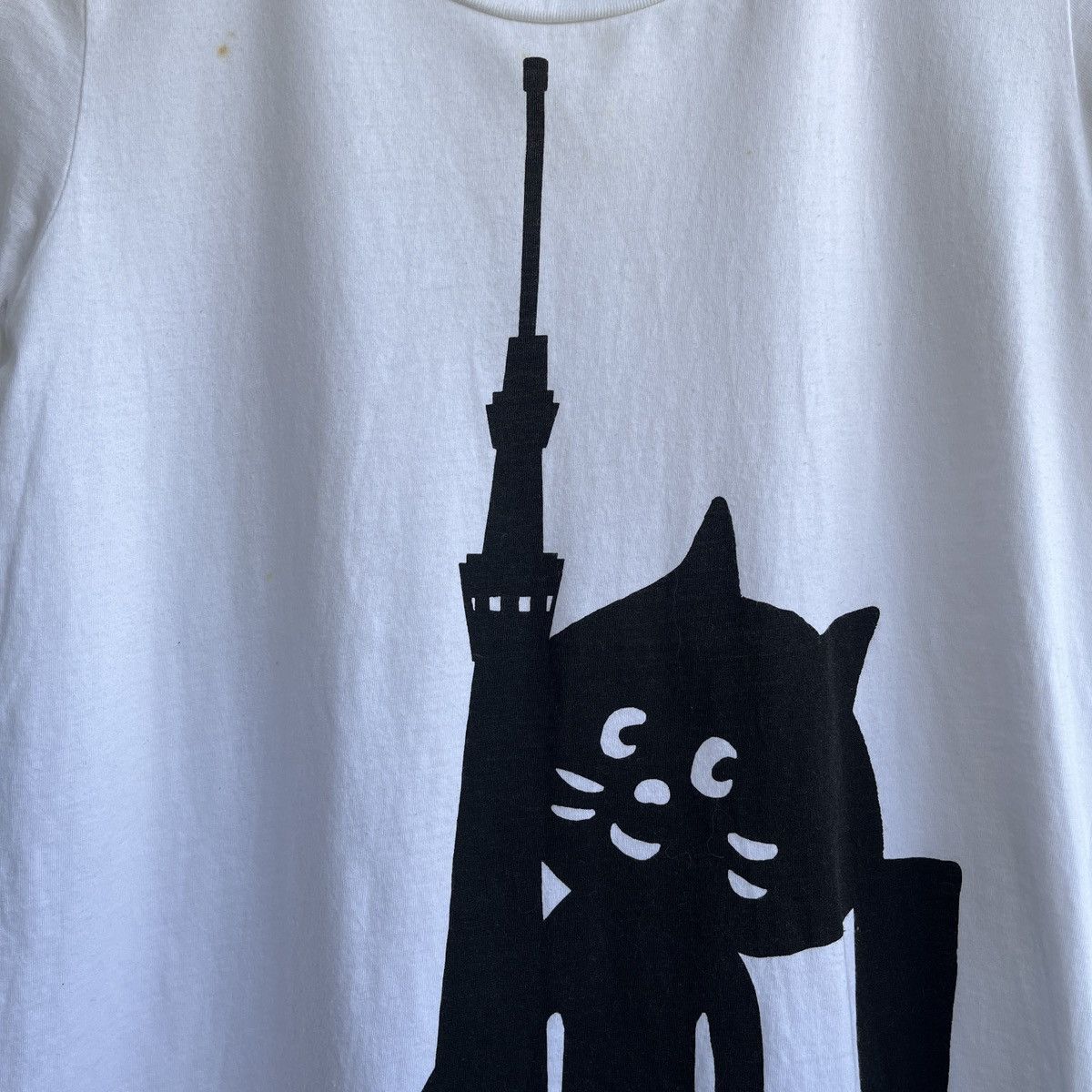 Ne-Net Ne-net Tokyo Solomachi Skytree White TShirt Size US S / EU 44-46 / 1 - 9 Thumbnail