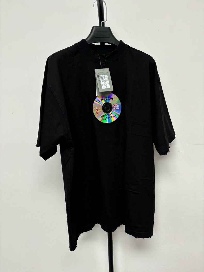 Balenciaga Balenciaga CD disc short-sleeved T-shirt Size US XS / EU 42 / 0 - 1 Thumbnail