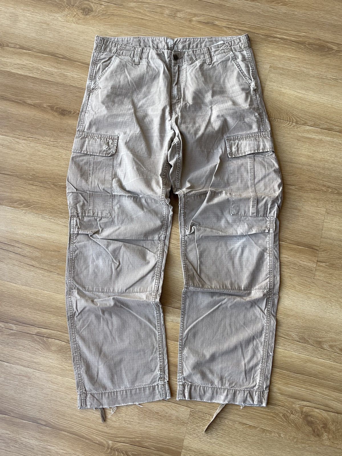 Carhartt Carhartt Cargo Double Knee Baggy Ripstop Pants Travis Style Size US 34 / EU 50 - 5 Thumbnail
