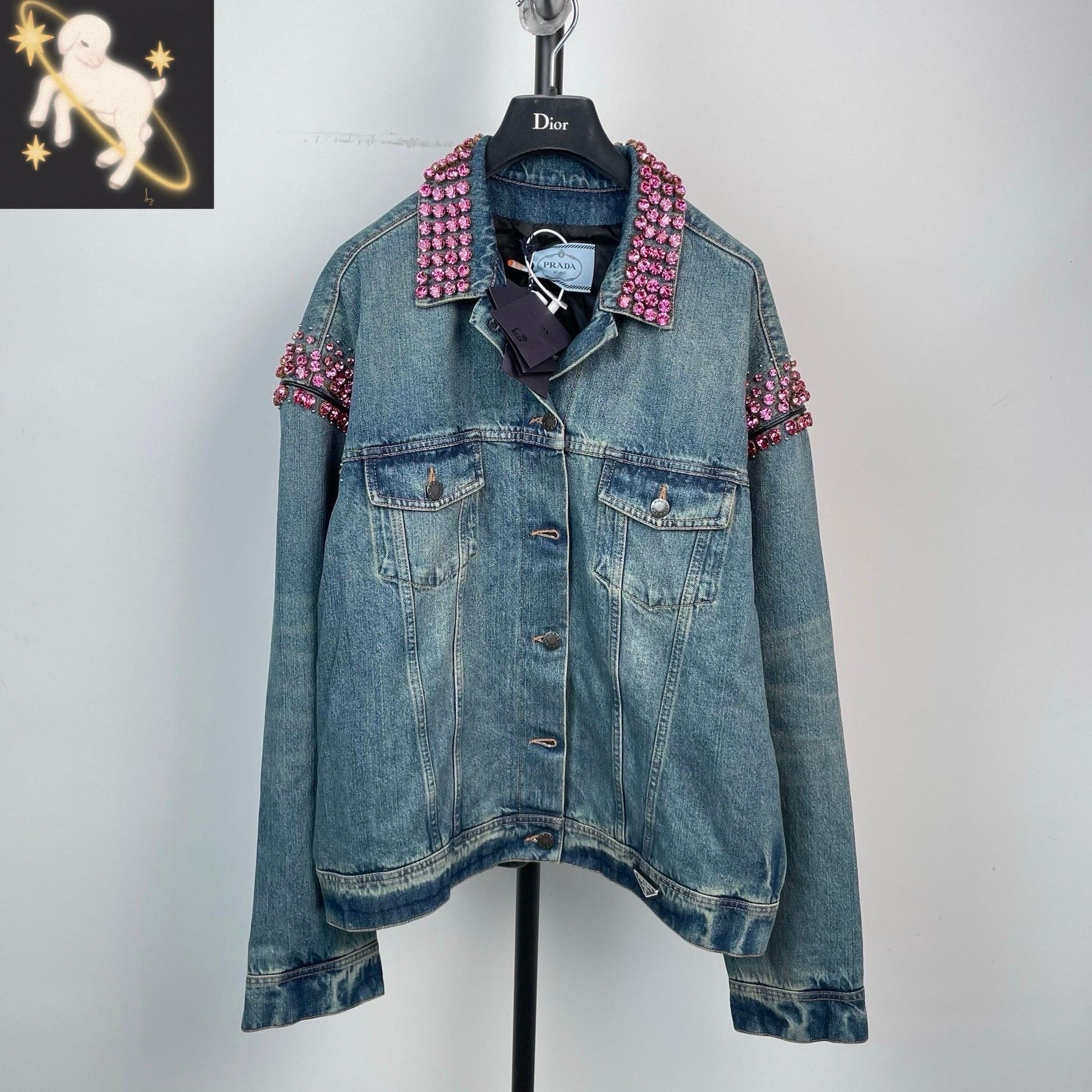 Prada Prada Limited Pink Jacket 40 Women Size M / US 6-8 / IT 42-44 - 1 Thumbnail