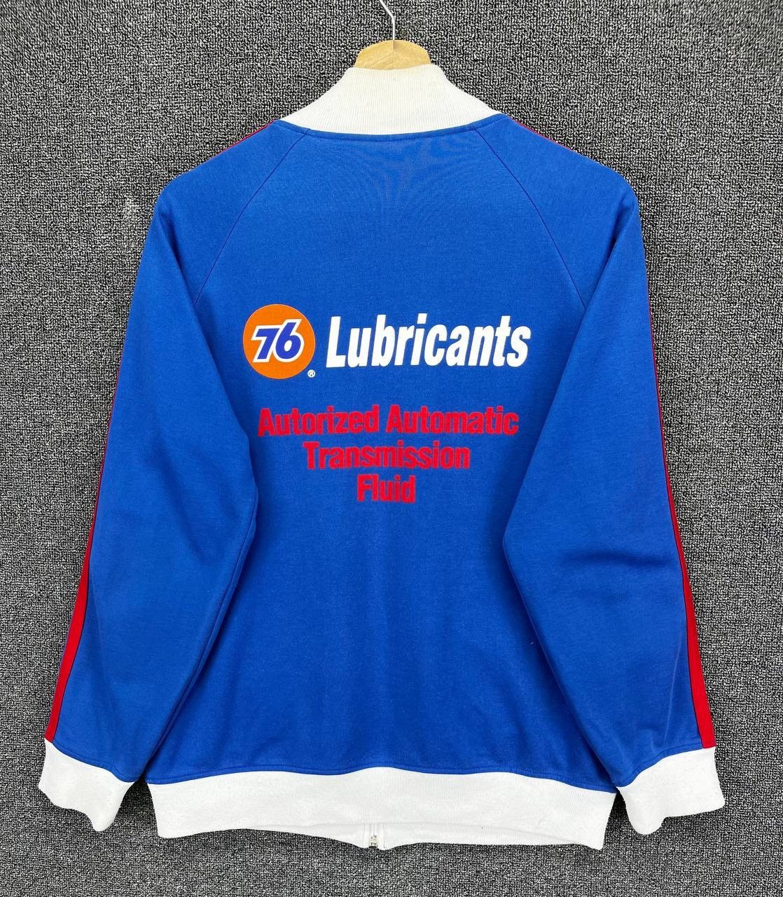 Japanese Brand Vintage Union 76 Lubricant Racing Zip Up Jacket Size US M / EU 48-50 / 2 - 8 Thumbnail