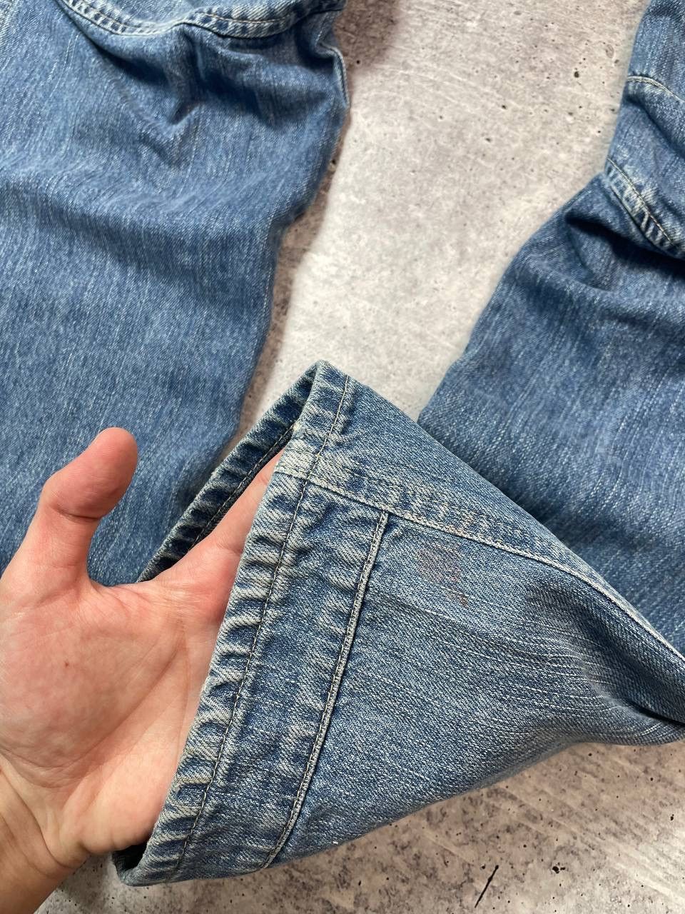 G-Star Vintage G Star Raw Elwood Biker Knee Denim Jeans Y2K Size US 34 / EU 50 - 4 Thumbnail