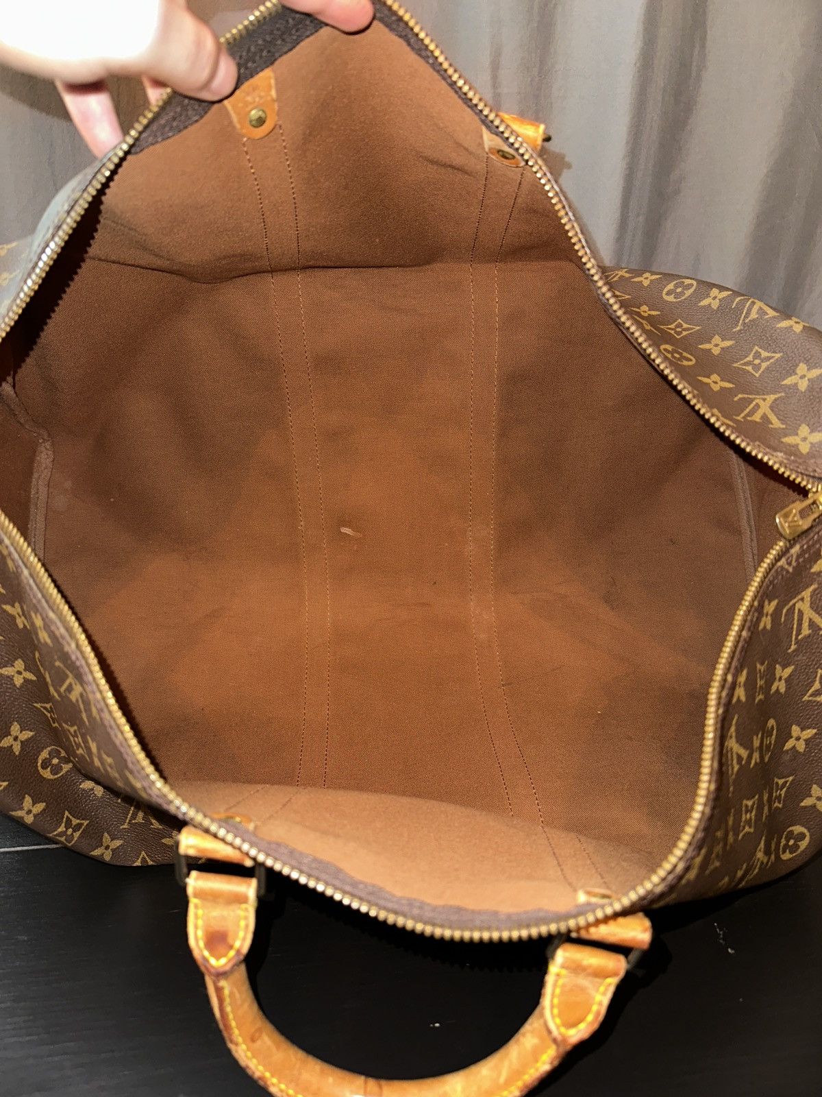 Louis Vuitton Louis Vuitton Keepall 55 Duffle Bag Size ONE SIZE - 14 Thumbnail