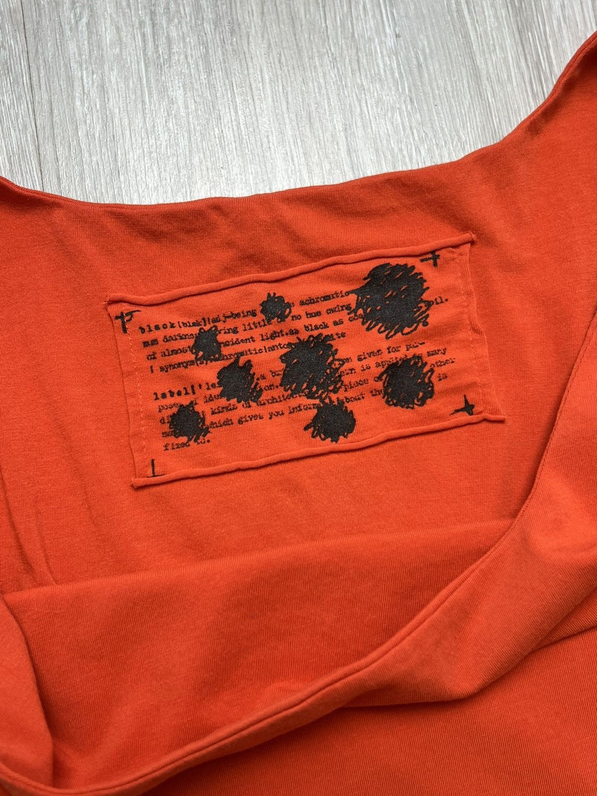 Rundholz Rundholz Black Label Orange Cotton Tank Top size XS Size XS / US 0-2 / IT 36-38 - 2 Thumbnail