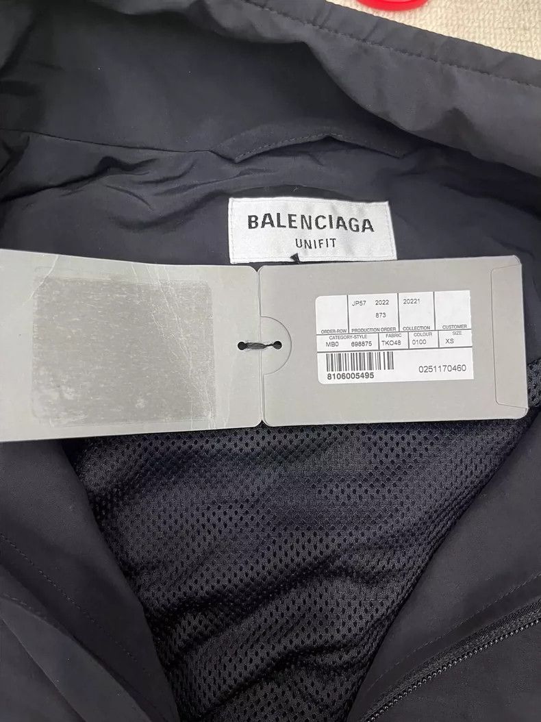 Balenciaga Balenciaga SS22 Contrast Collar Jacket with Zip Placket jac Size US XS / EU 42 / 0 - 5 Thumbnail