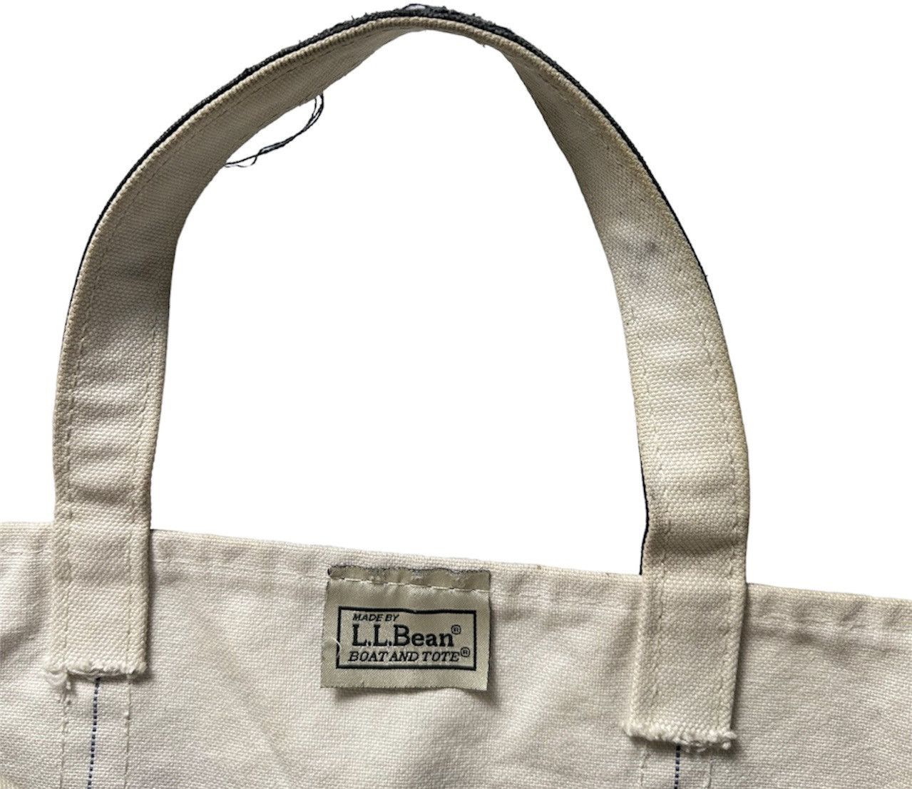 Vintage L.L Bean Boat and Tote Usa Canvas Rare Bag