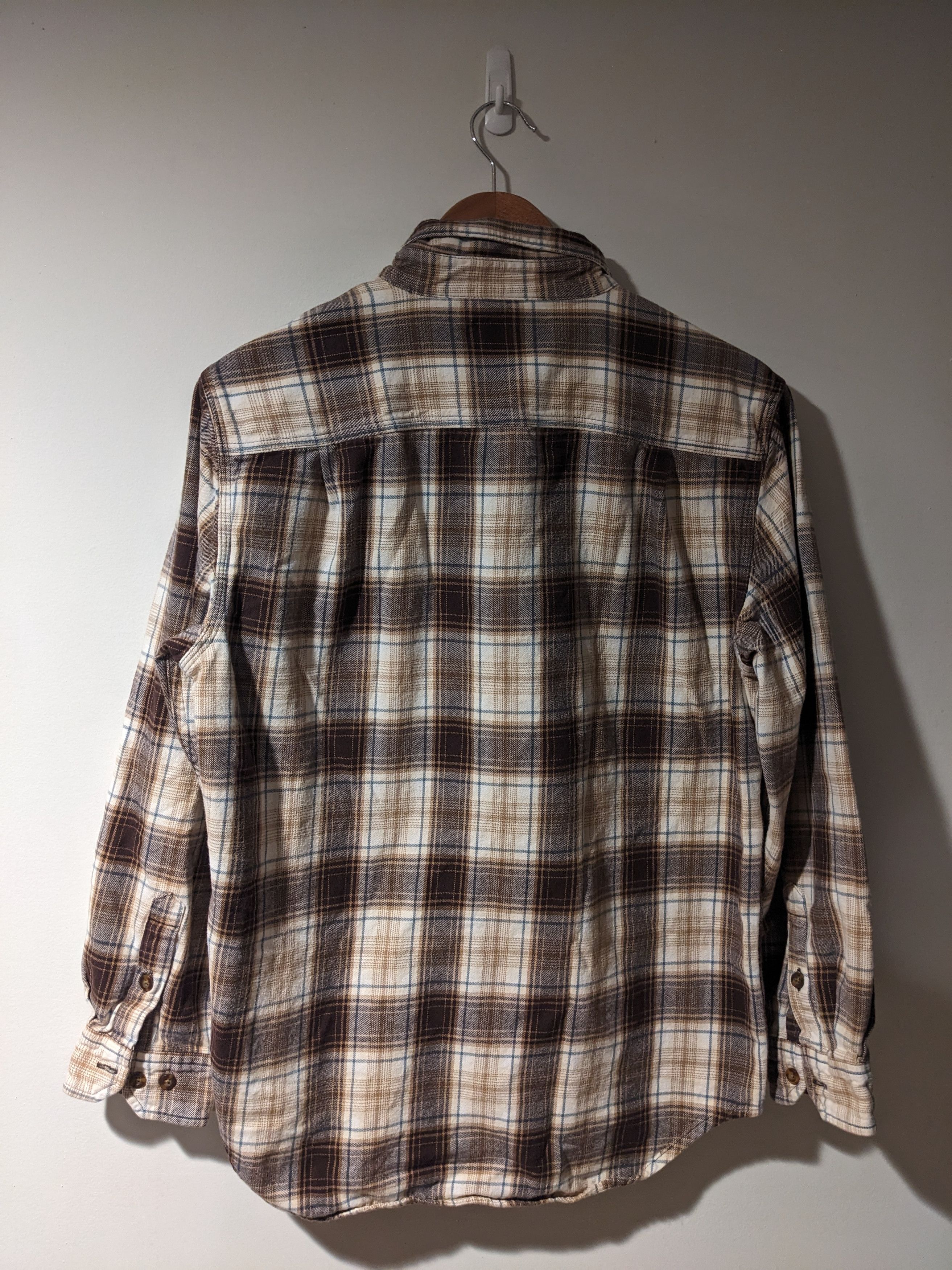Carhartt × Designer Carhartt Relaxed Fit Brown Medium Flannel Size US M / EU 48-50 / 2 - 4 Thumbnail