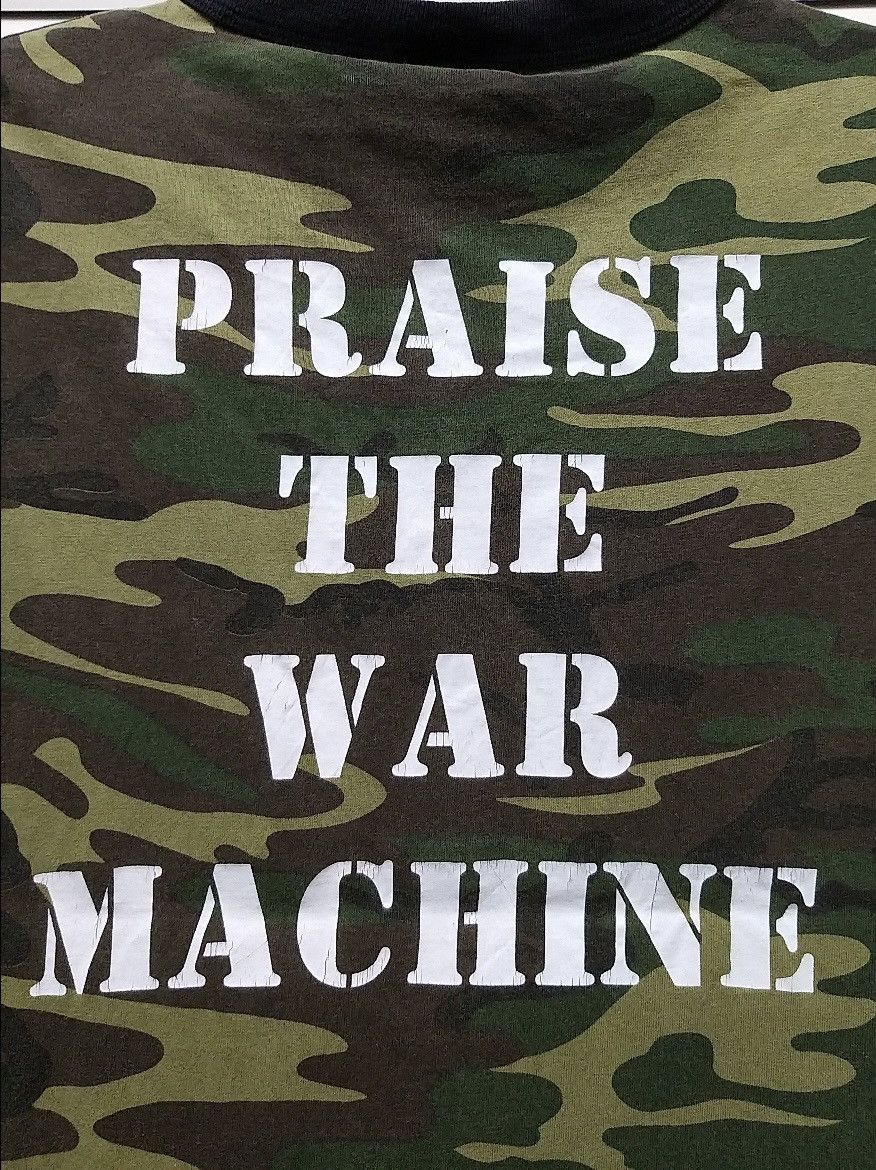 SICK🔥VINTAGE Y2K ZAO AMERICAN METALCORE BAND CAMO T SHIRT
