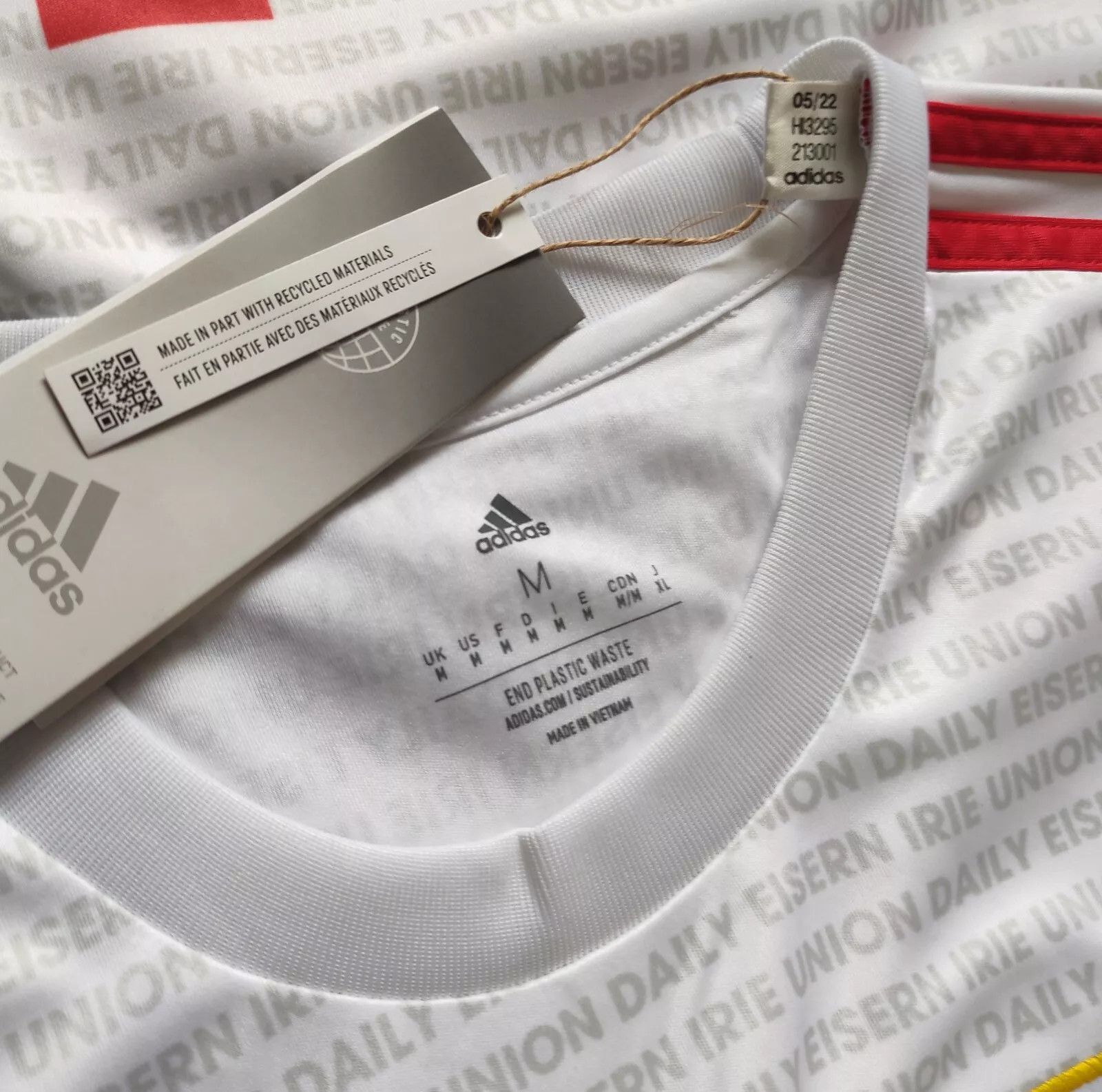 Adidas 1. FC Union Berlin 2022 2023 MELLOW PARK JERSEY ADIDAS Size US M / EU 48-50 / 2 - 2 Thumbnail