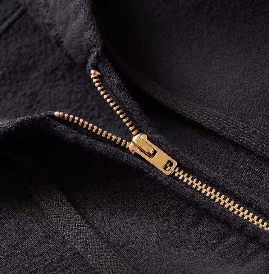 Comoli COMOLI COTTON FLEECE ZIP HOODIE Size US M / EU 48-50 / 2 - 2 Thumbnail
