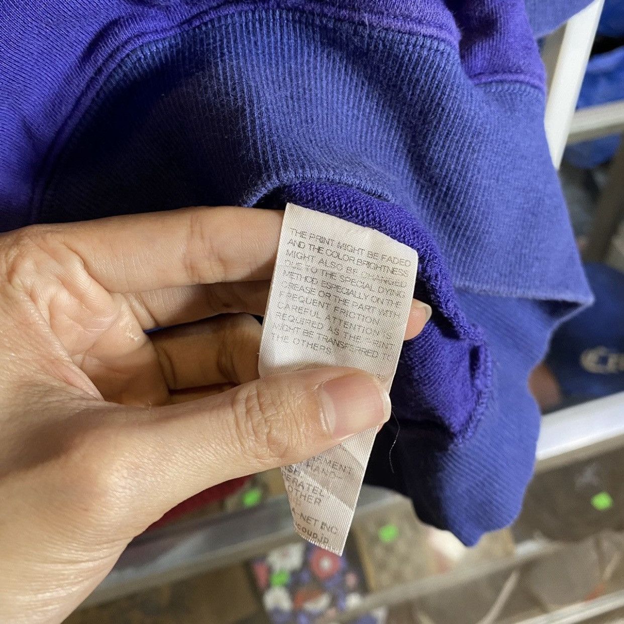 mercibeaucoup mercibeaucoup Japan Designer Hoodie – Oversized Fit Purple Size L / US 10 / IT 46 - 12 Thumbnail