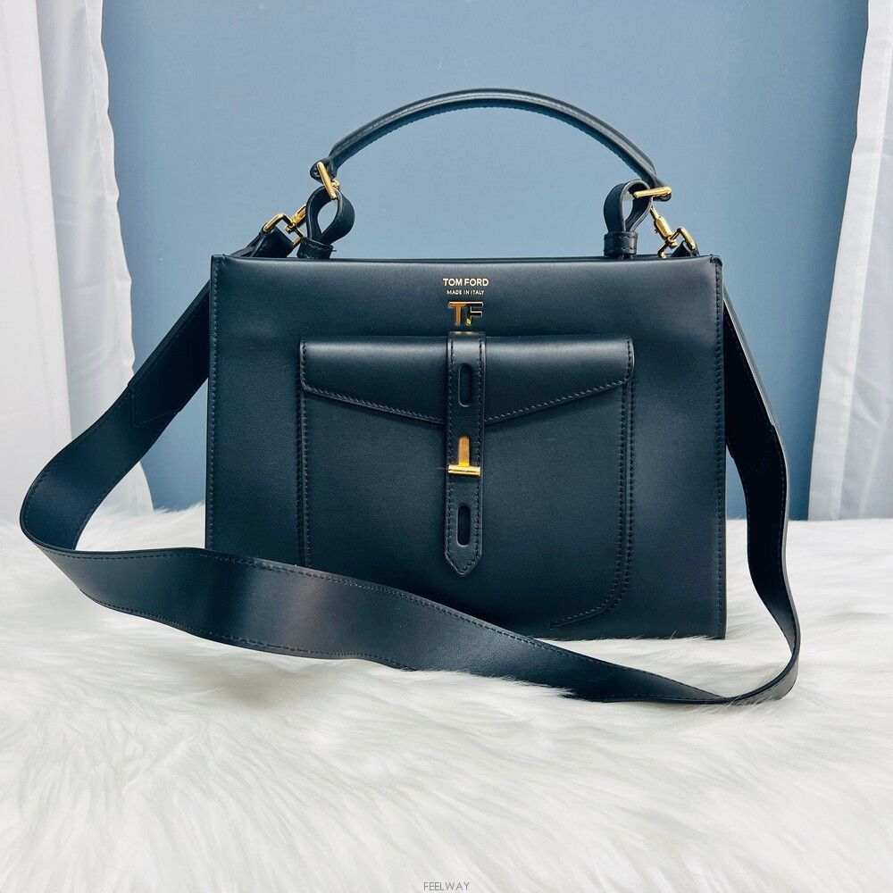 Tom Ford Tom Ford Monogram Top Handle Tote Bag Shoulder Bag Size ONE SIZE - 1 Thumbnail