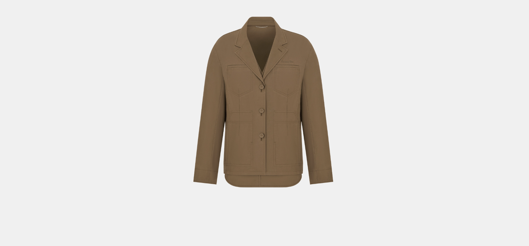 o1w1db10624 Couture Workwear Jacket in Brown