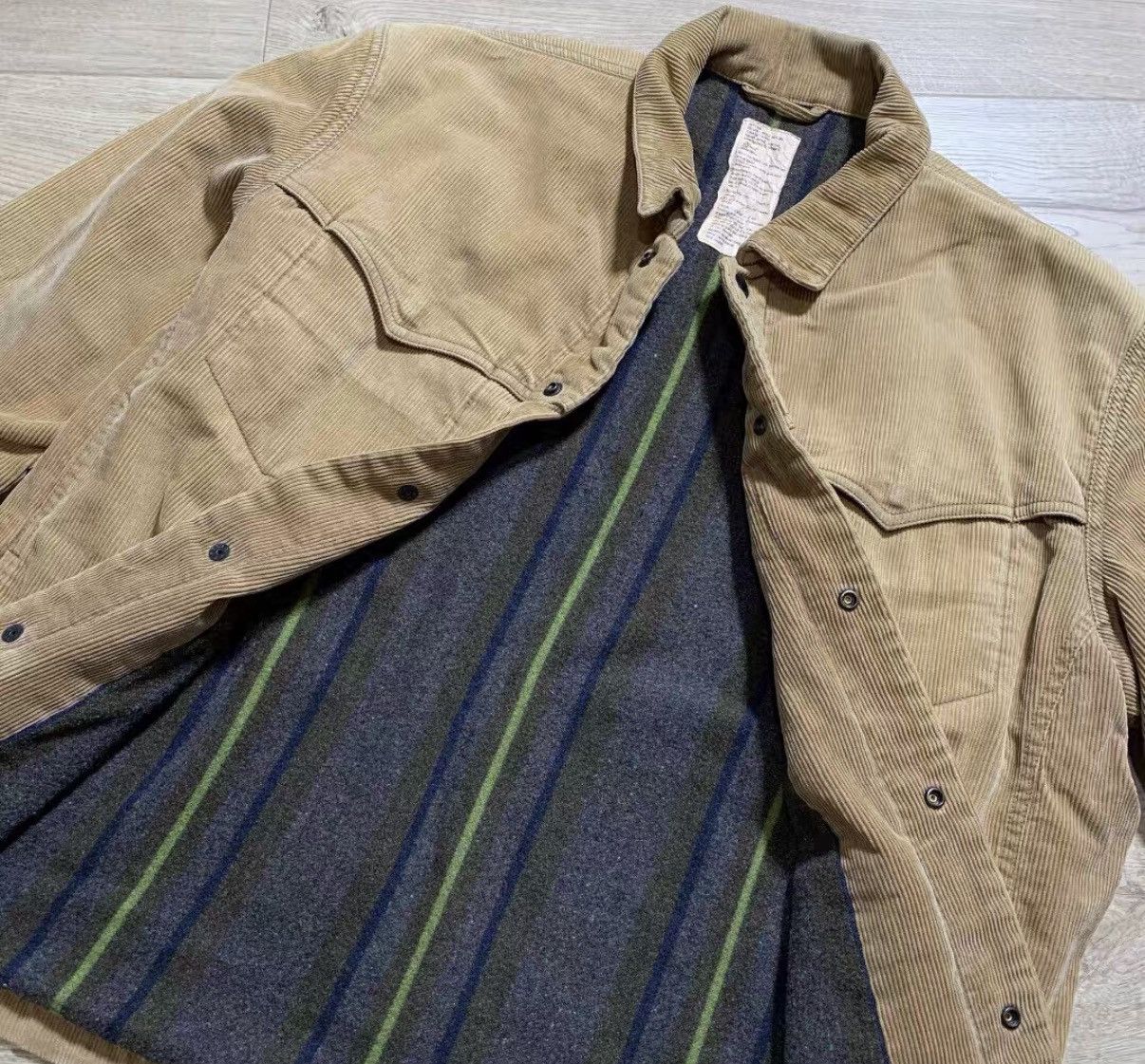 Wtaps WTAPS Early Corduroy Wool Jacket J16 Size US M / EU 48-50 / 2 - 2 Thumbnail