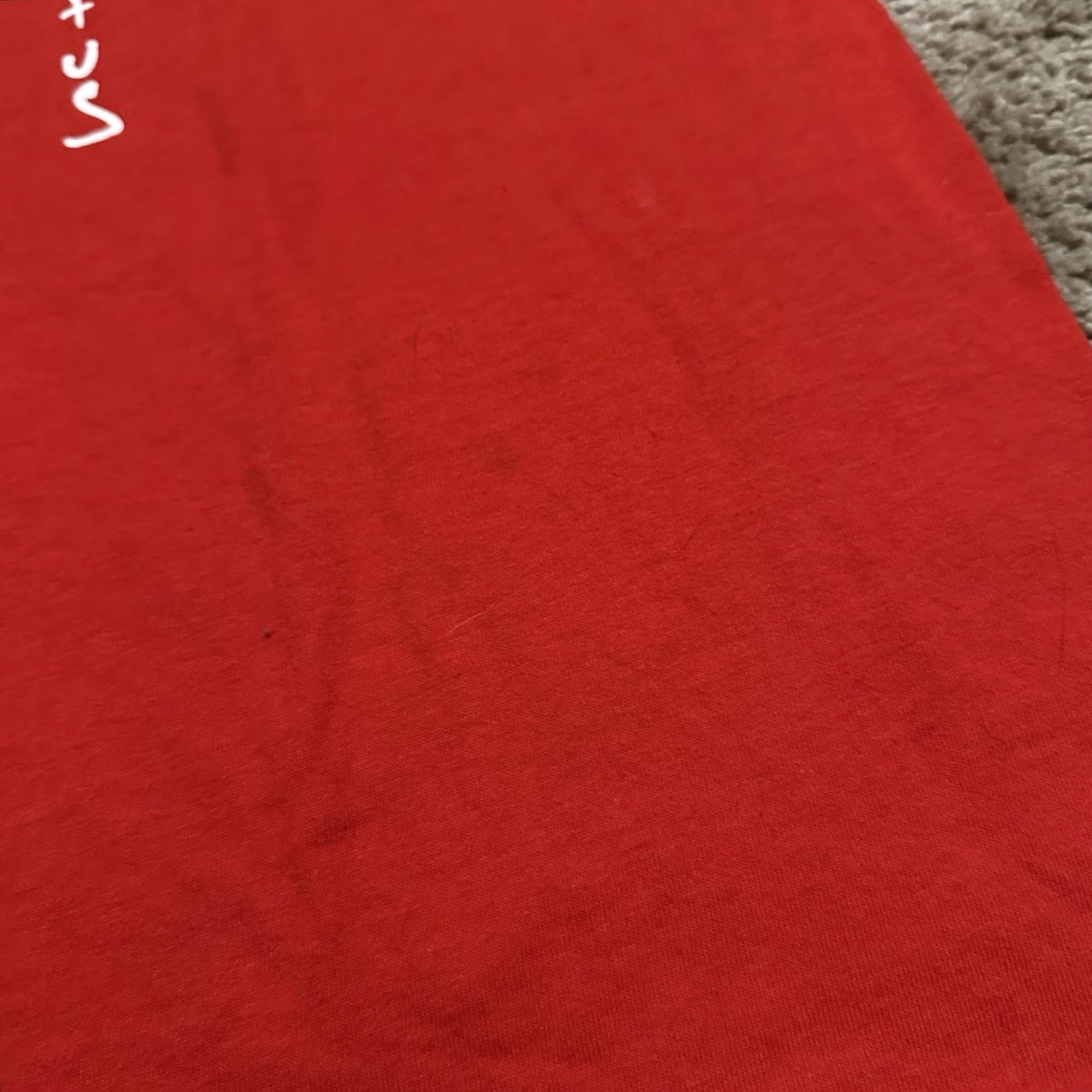 Gildan Travis Scott Cactus Jack Shirt Mens Small Red Hip Hop Rap Crew Size US S / EU 44-46 / 1 - 3 Thumbnail