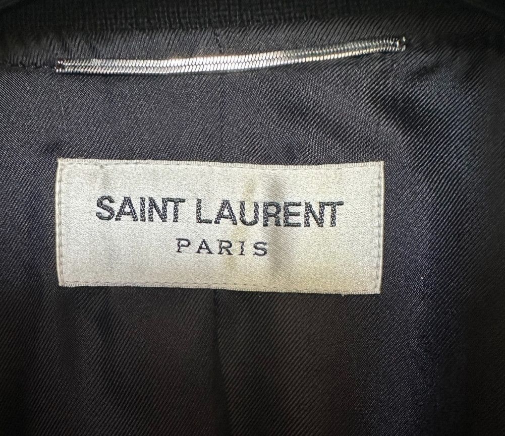 Saint Laurent Paris Saint Laurent Paris Gold thread embroidery court silk jack Size US M / EU 48-50 / 2 - 6 Thumbnail