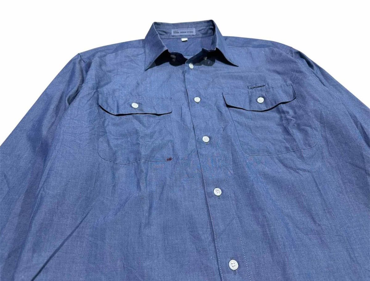 Issey Miyake 🔥80s Vintage Ntt By Miyake Design Studio Shirt Long Sleeve Size US XL / EU 56 / 4 - 3 Thumbnail