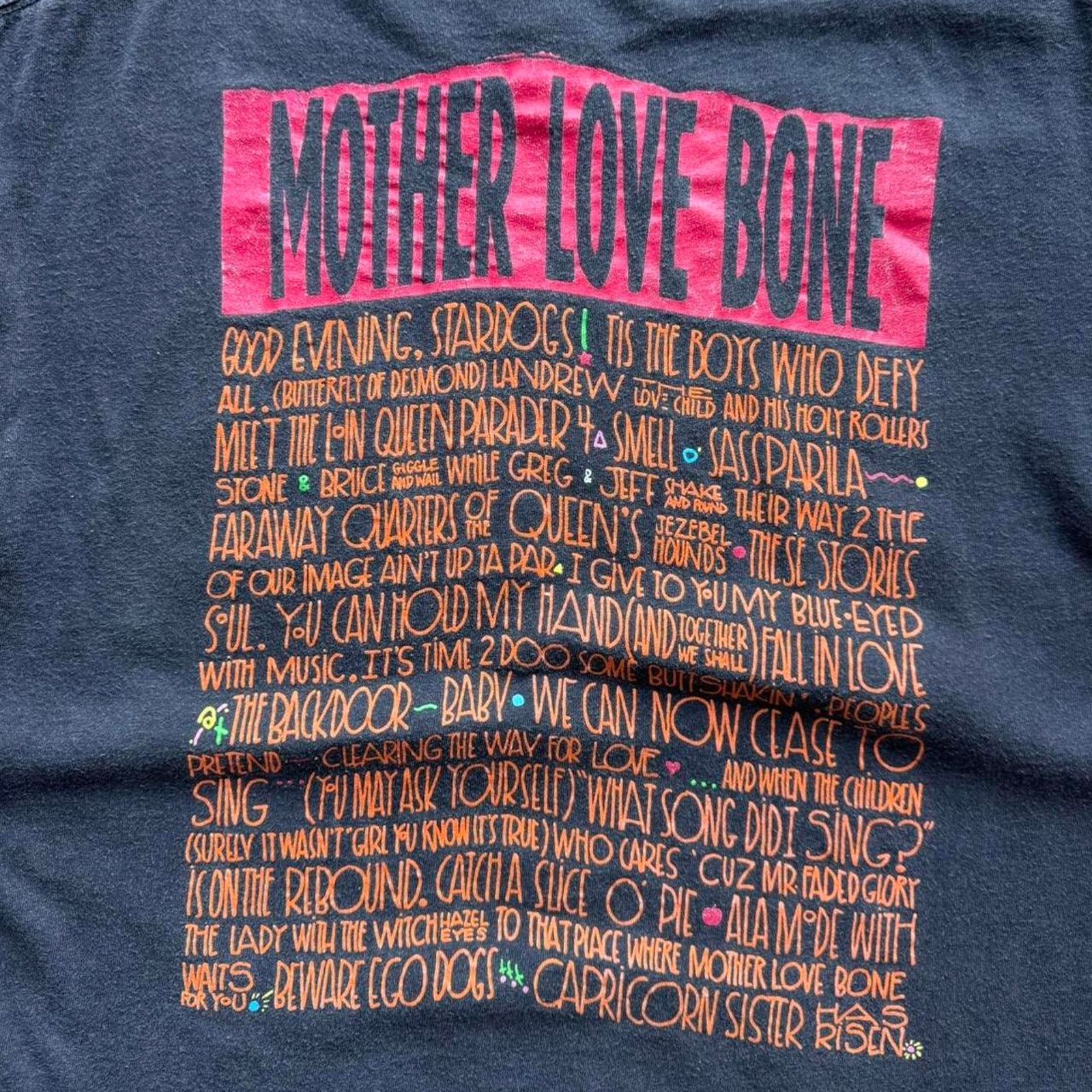 Brockum 90s Mother Love Bone Licensed Brockum Group Band T-Shirt Size US M / EU 48-50 / 2 - 7 Thumbnail