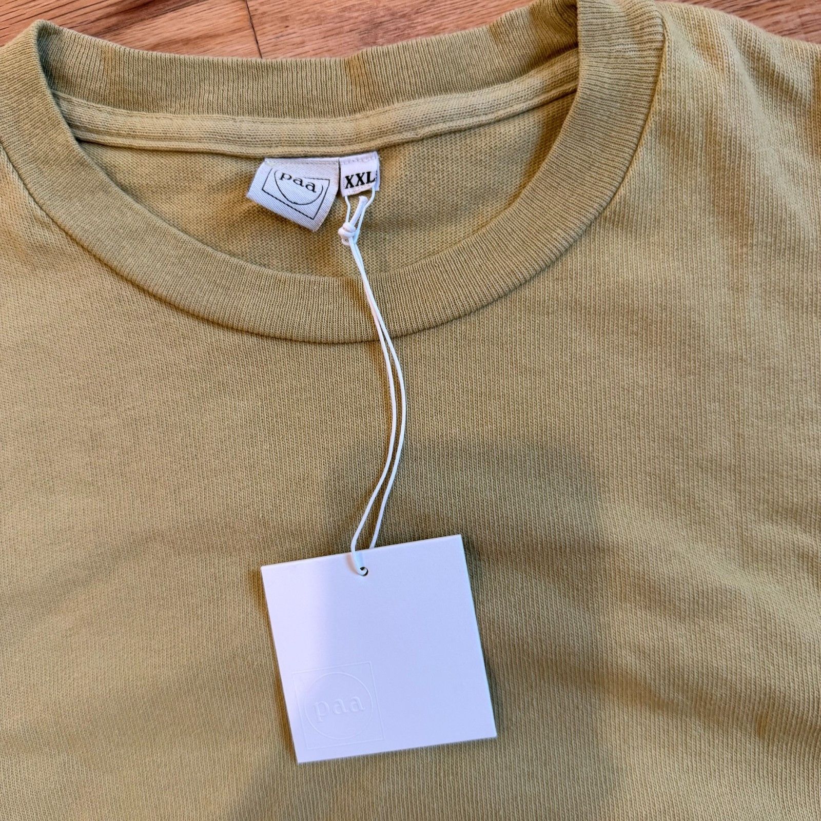 Paa House of Paa Long Heavyweight Sleeve Tee Two Khaki Tree XXL Size US XXL / EU 58 / 5 - 6 Thumbnail