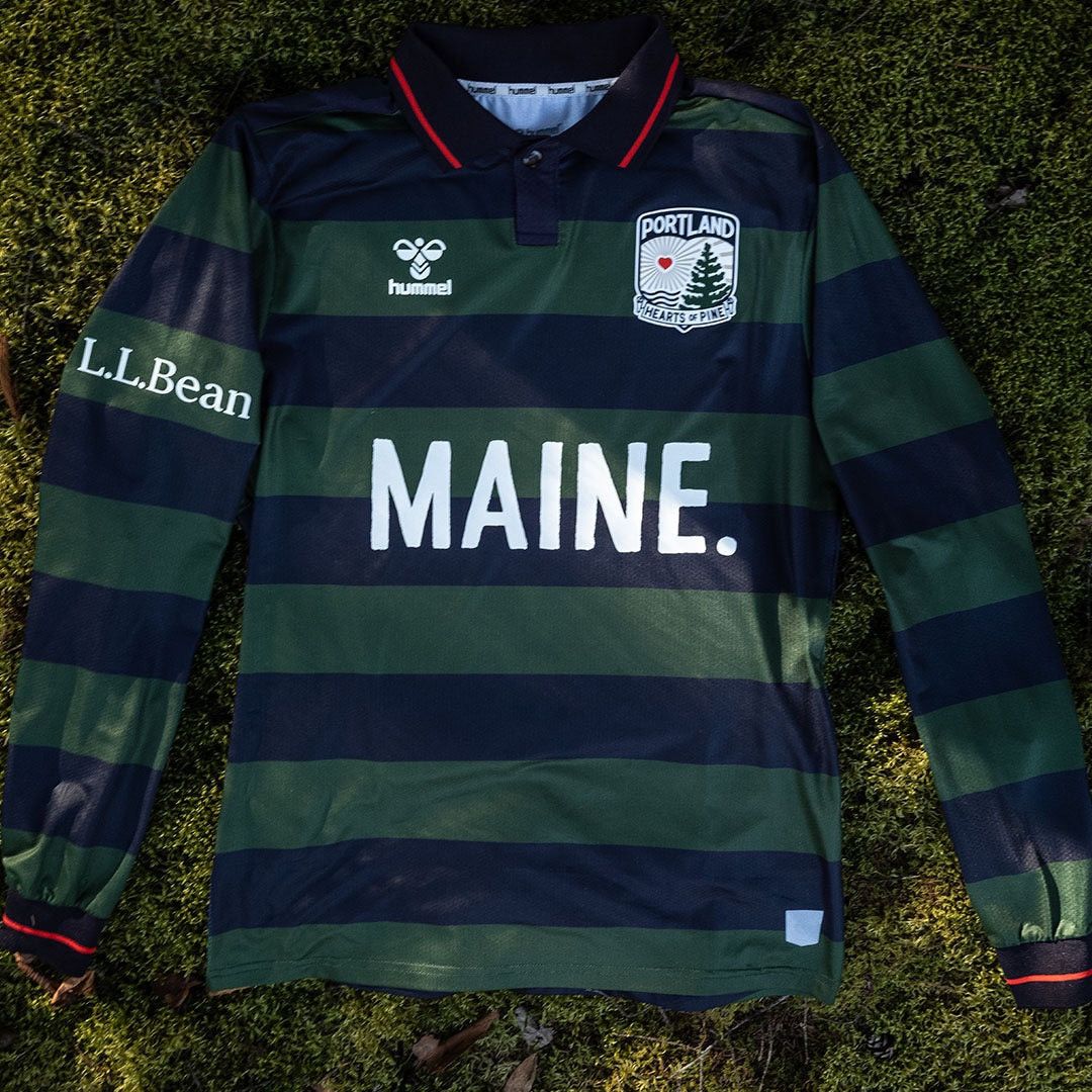 Hummel PORTLAND HEARTS OF PiNE MAiNE WOODS & WATER L/S POLO COLLAR Size US XXL / EU 58 / 5 - 7 Thumbnail