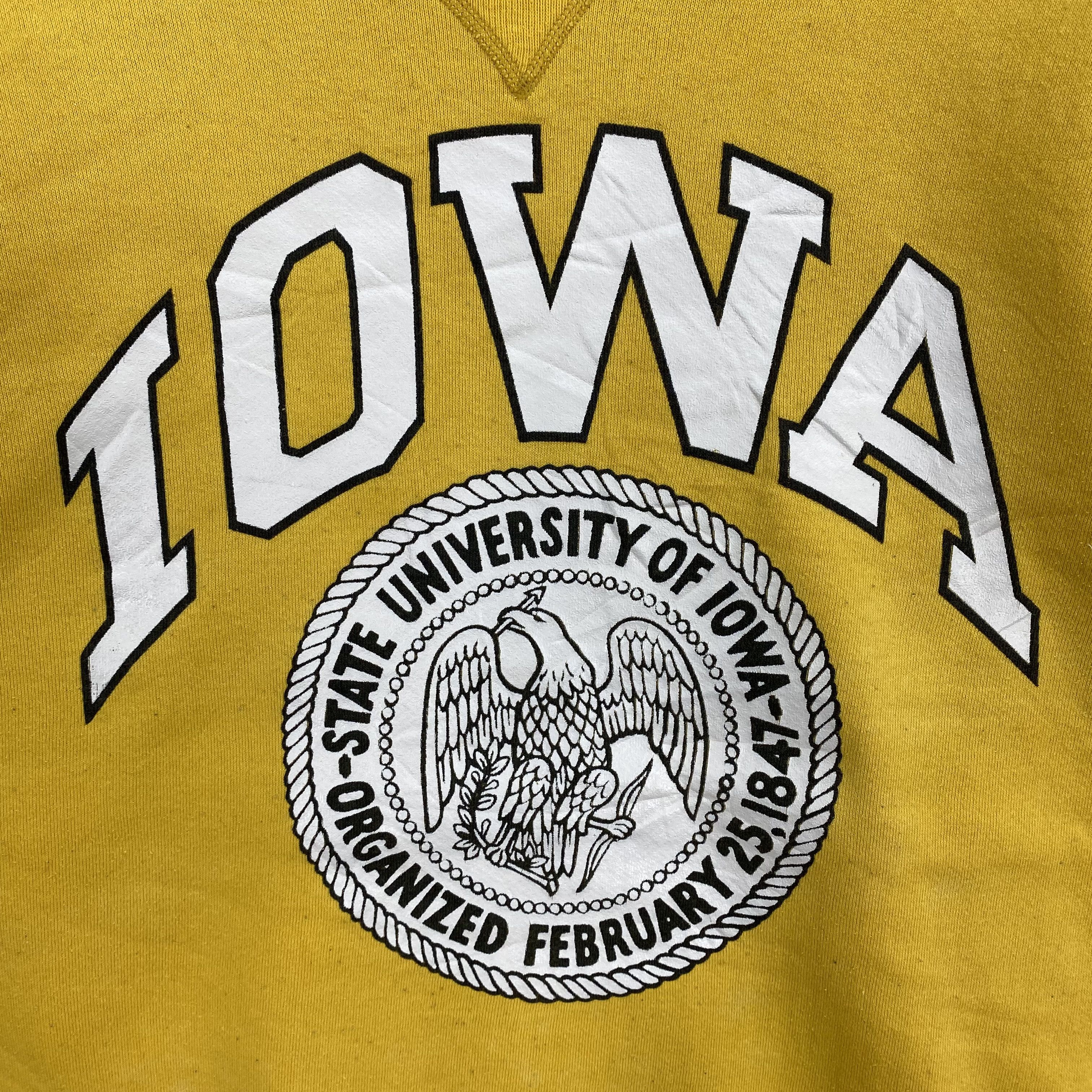 Vintage Vintage 80s University of Iowa Hawkeyes Sweater Remake Size US M / EU 48-50 / 2 - 5 Thumbnail