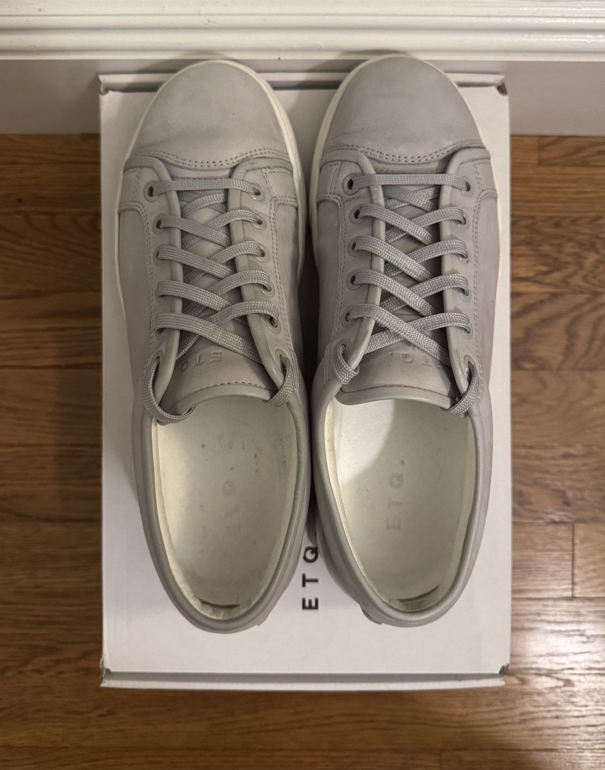 Etq ETQ - LT 01 Shades Nubuck Glacier Grey-Size: EU 42|US 9|UK 8 Size US 9 / EU 42 - 5 Thumbnail