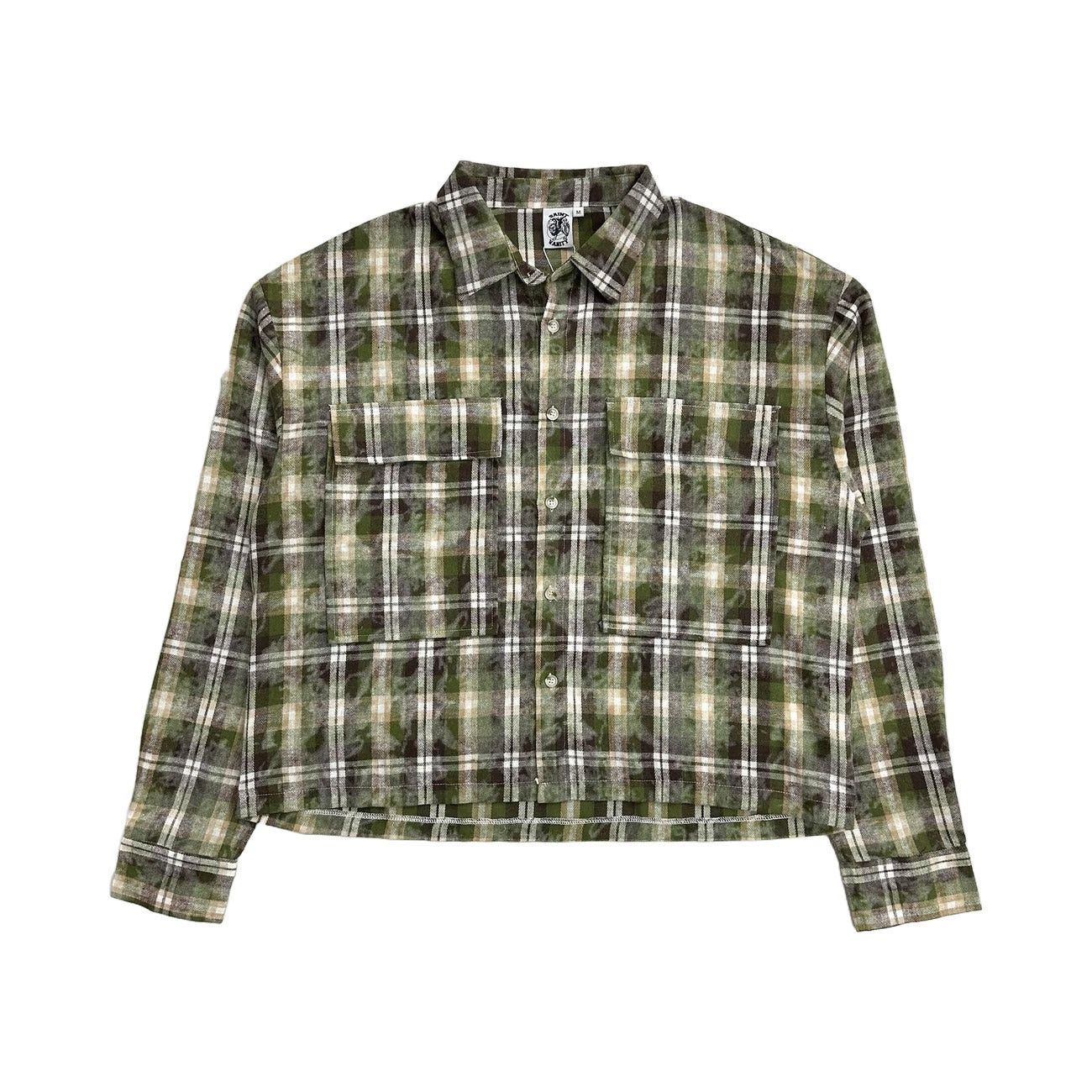 Saint Vanity Griffin Flannel Green Size US XL / EU 56 / 4 - 1 Thumbnail