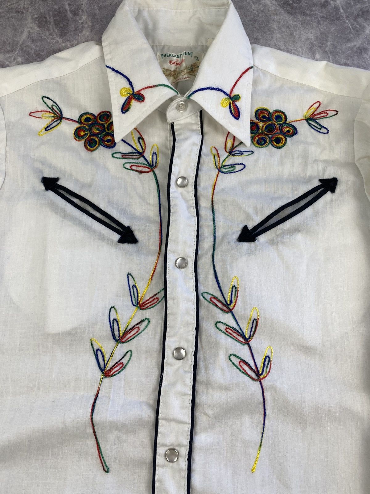Other Pheasant Hunt by MWG Western Cowboy Button Shirt Size: S Size US S / EU 44-46 / 1 - 2 Thumbnail
