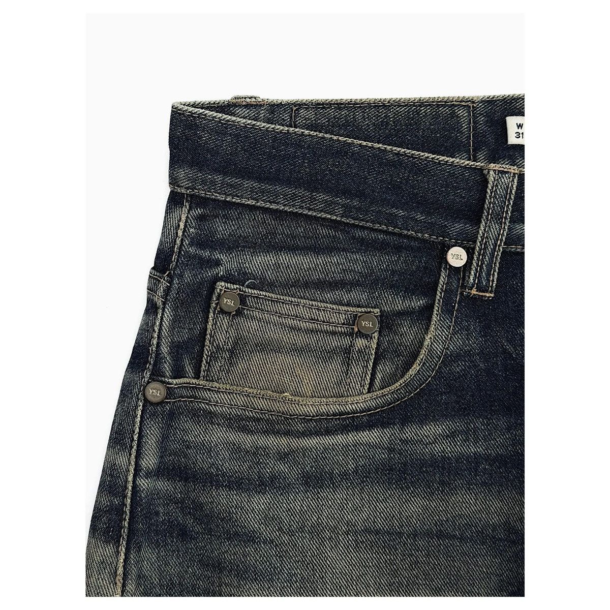 Saint Laurent Paris Saintlaurent Denim Pants Size US 31 - 5 Thumbnail