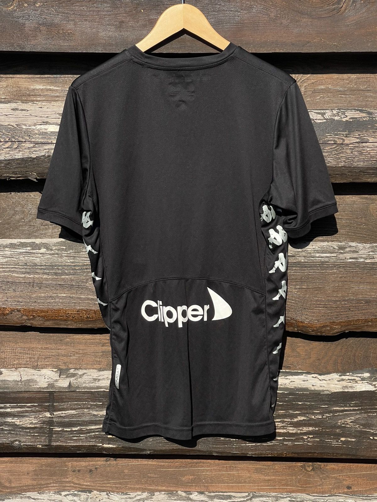 Kappa 2017 Kappa Leeds United black soccer jersey Size US XL / EU 56 / 4 - 4 Thumbnail
