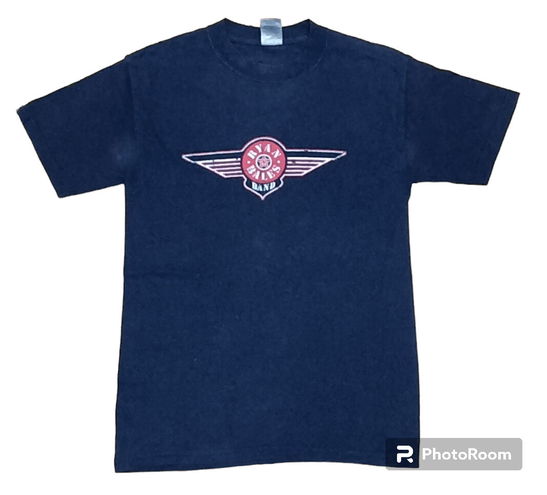 image of Archival Clothing x Band Tees Ryan Bales Band Shirt in Black, Men's (Size Small)