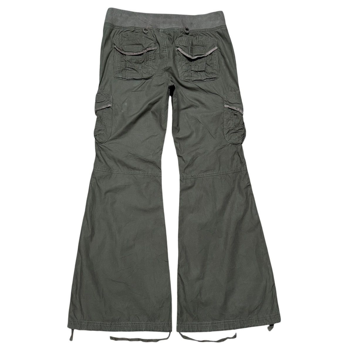 GOA G.O.A Military Cargo Super Flare Pants Parachute Size US 34 / EU 50 - 2 Thumbnail