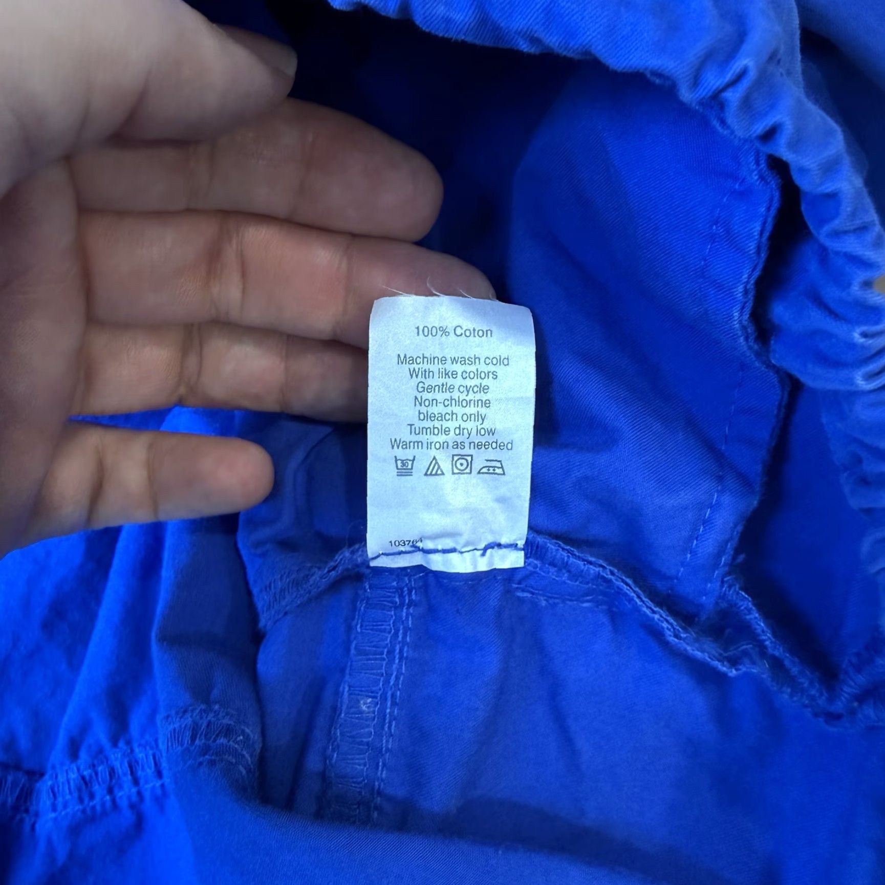 J.Crew J Crew Anorak Shirt Small Blue 1/2 Zip Cotton Pullover Heritage Military Workwear Mens Size US S / EU 44-46 / 1 - 7 Thumbnail