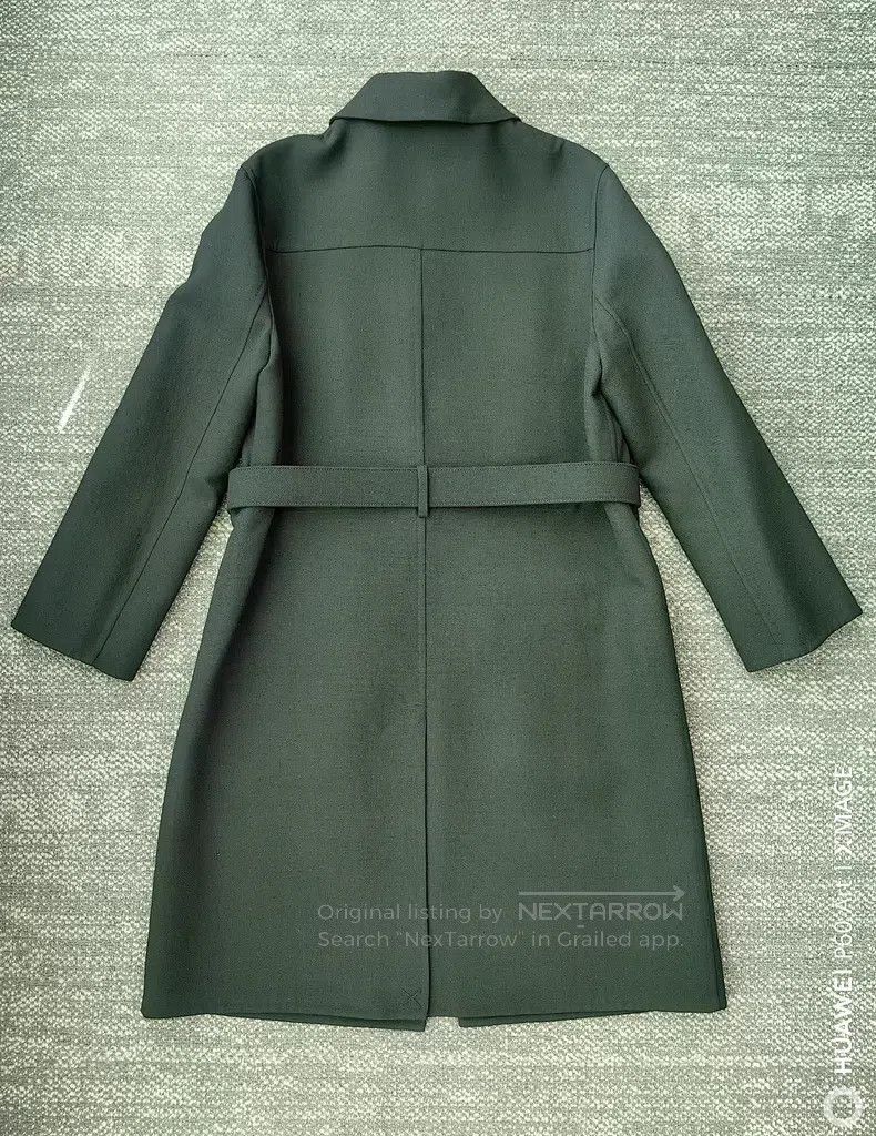 Valentino Valentino Black reversible wool trench coat Size S / US 4 / IT 40 - 5 Thumbnail