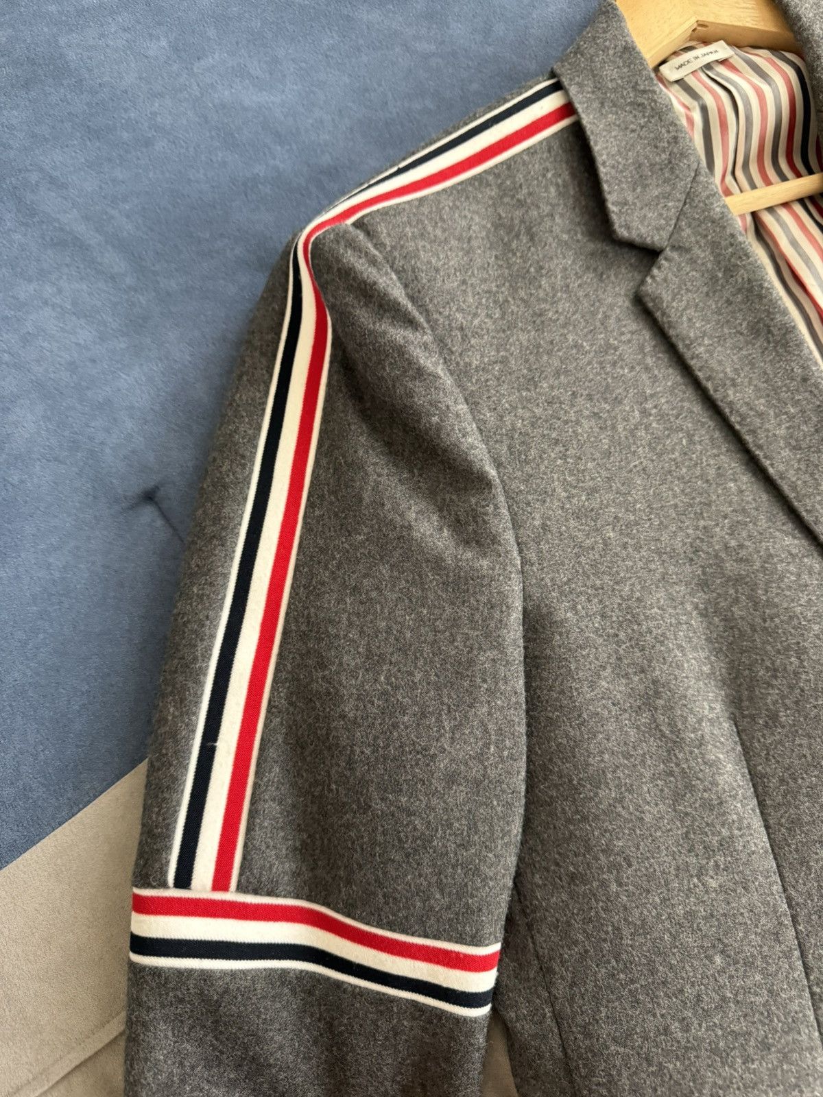Thom Browne Thom Browne 3-Stripe Blazer Size 50S - 3 Thumbnail
