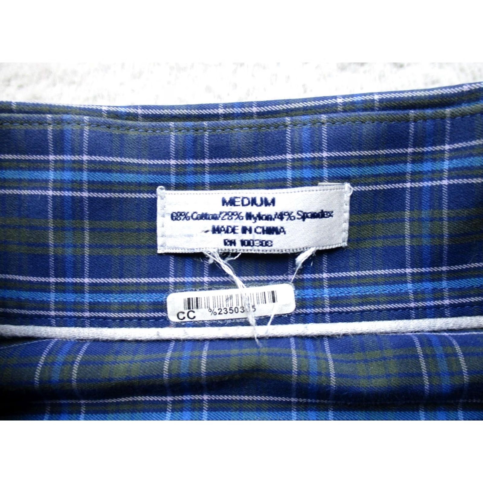 Peter Millar Peter Millar Shirt Mens Medium Blue Plaid Long Sleeve Stretch Button Up Casual Size US M / EU 48-50 / 2 - 4 Thumbnail