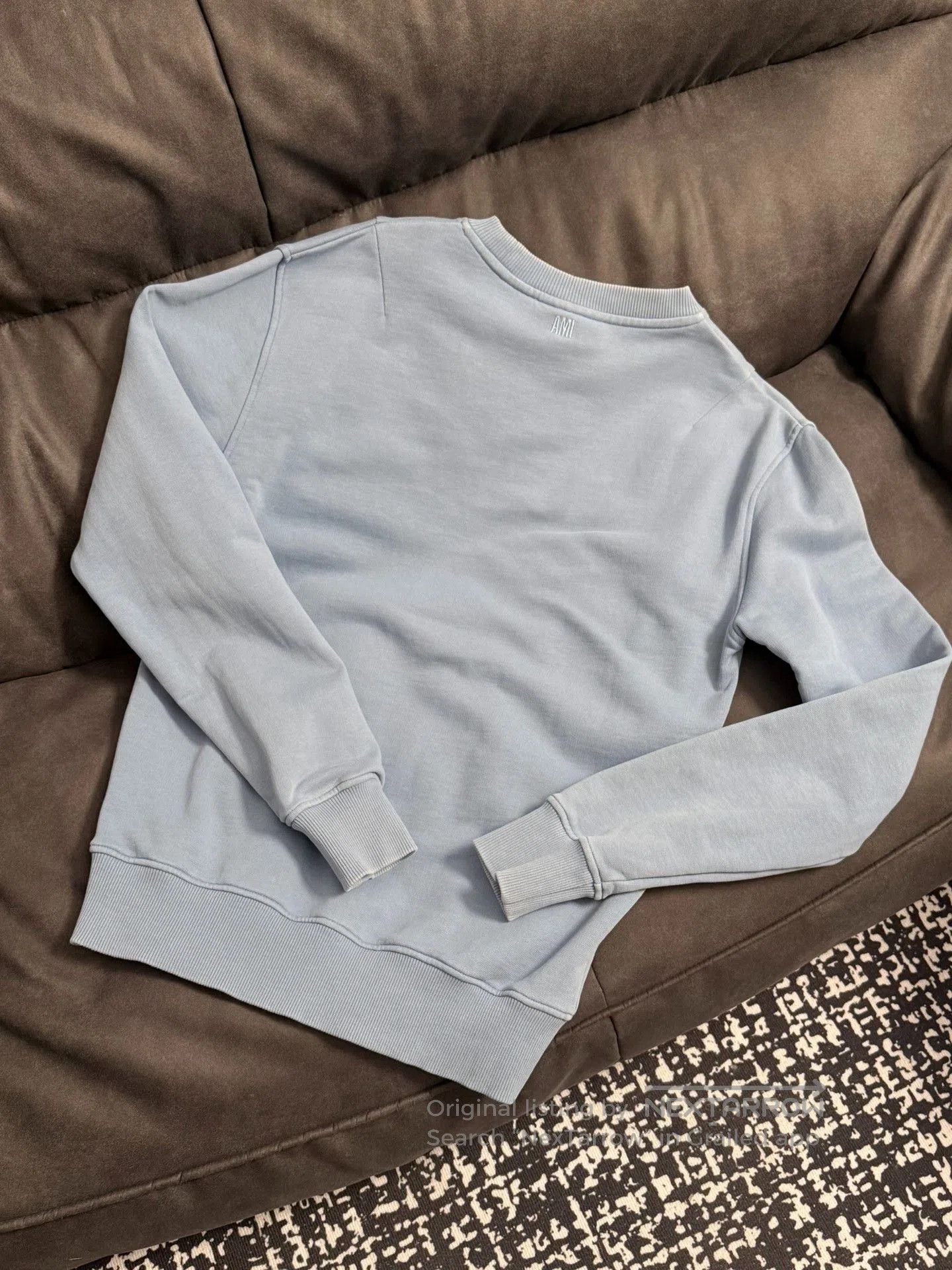 AMI AMI Light Blue Sweatshirt. Size US M / EU 48-50 / 2 - 2 Thumbnail