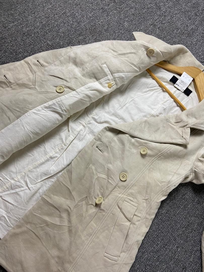 Japanese Brand Atsuro Tayama Double Breasted Trench Coat (193) Size US XXS / EU 40 - 9 Thumbnail