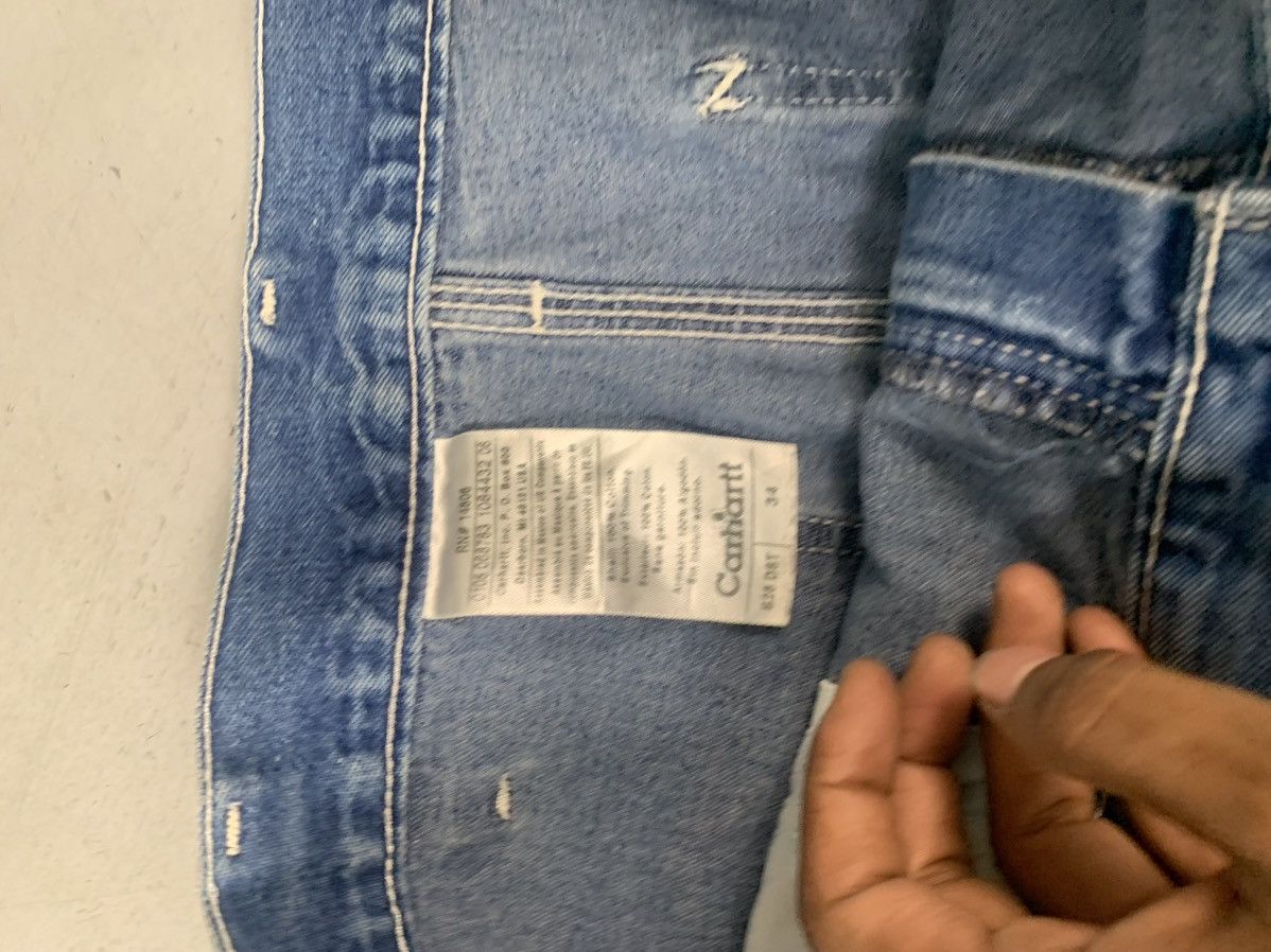 Carhartt Vintage Carhartt denim shorts Size US 34 / EU 50 - 4 Thumbnail
