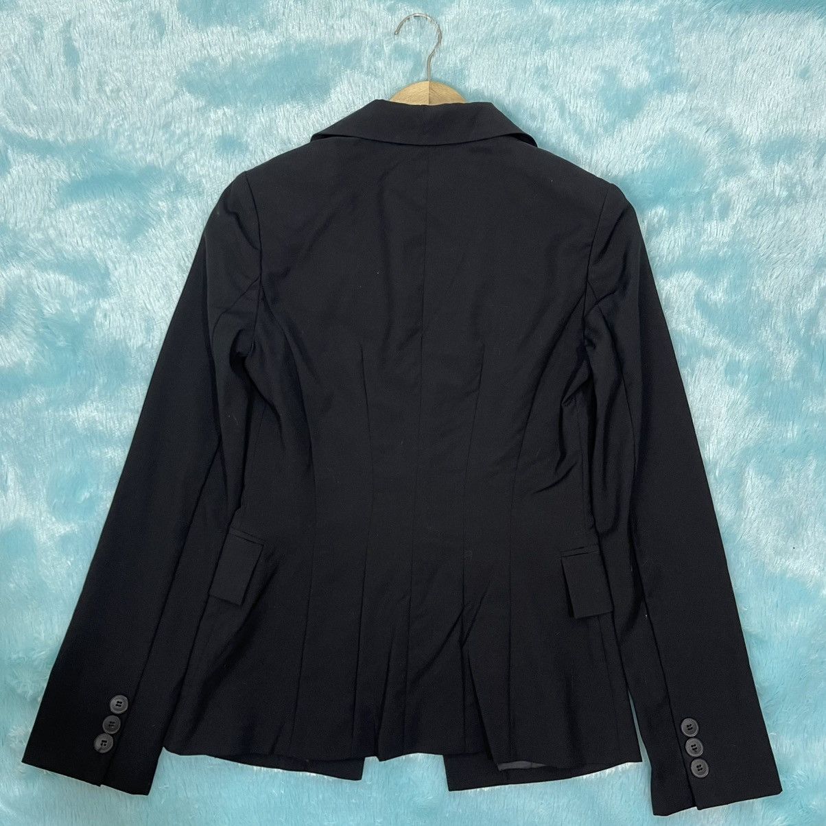 Renoma Premium Black Blazer by Renoma Size M / US 6-8 / IT 42-44 - 2 Thumbnail