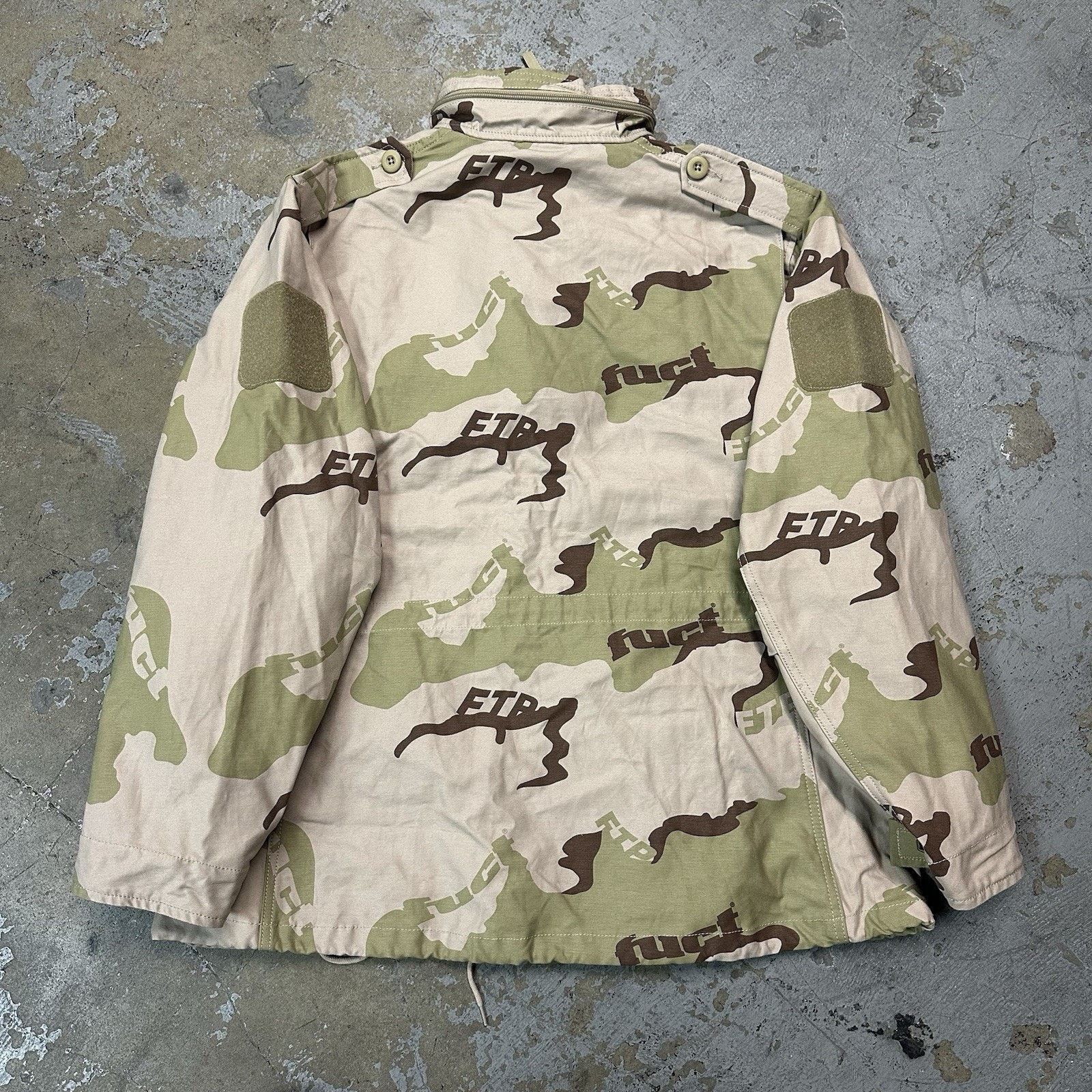 FUCT × Fuck The Population × Hypebeast Fuct x FTP F*ck The Population M65 Desert Camo Field Jacket Size US M / EU 48-50 / 2 - 4 Thumbnail