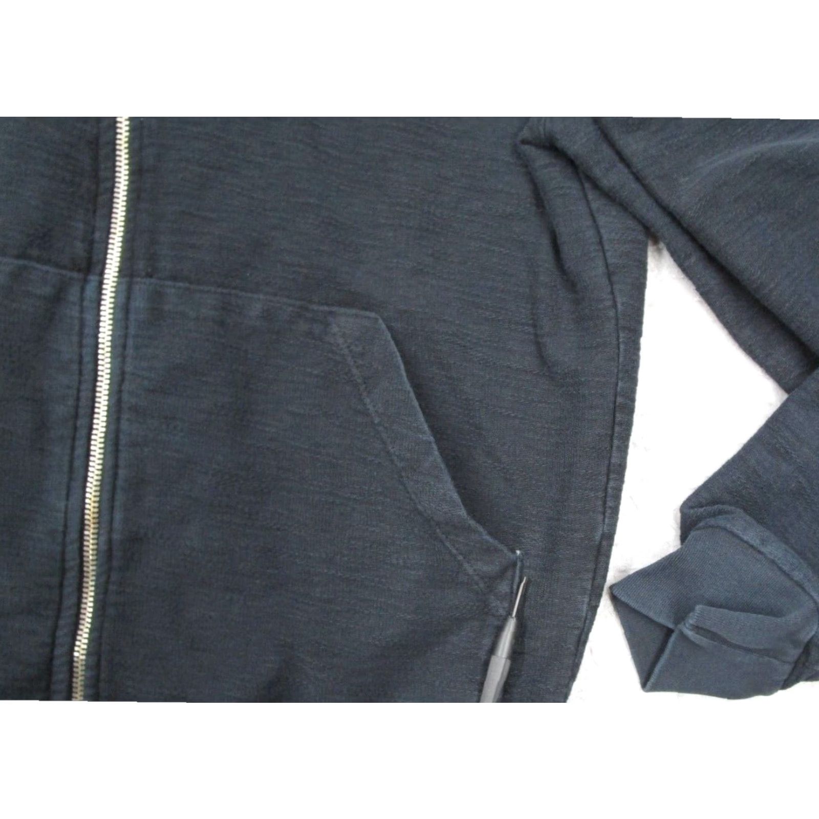 Juicy Couture Juicy Couture Women's Black Full Zip Military Jacket Medium Cotton USA Made Size M / US 6-8 / IT 42-44 - 7 Thumbnail