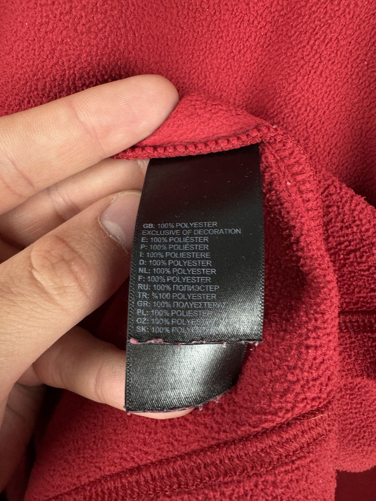 The North Face The North Face Fleece Jacket Red Size Medium Size US M / EU 48-50 / 2 - 10 Thumbnail